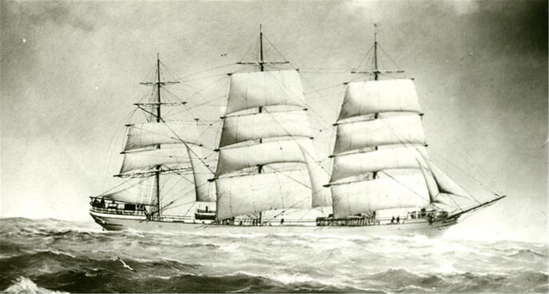 Historische Abbildung der "Najade"