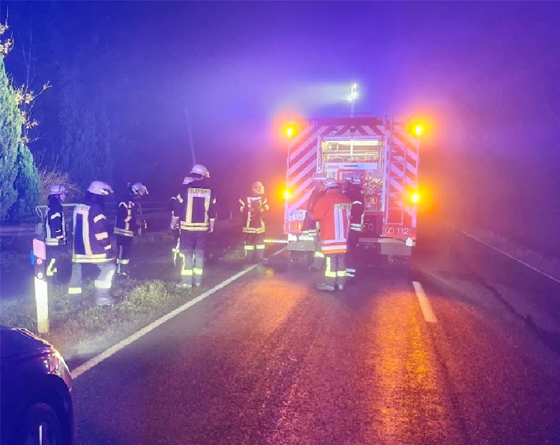 Am Samstag wurde die Ortsfeuerwehr Karlshöfen kurz vor Mitternacht zu einem Feuer in die Bremer Straße in Karlshöfen gerufen. Brennender Unrat war die Ursache.