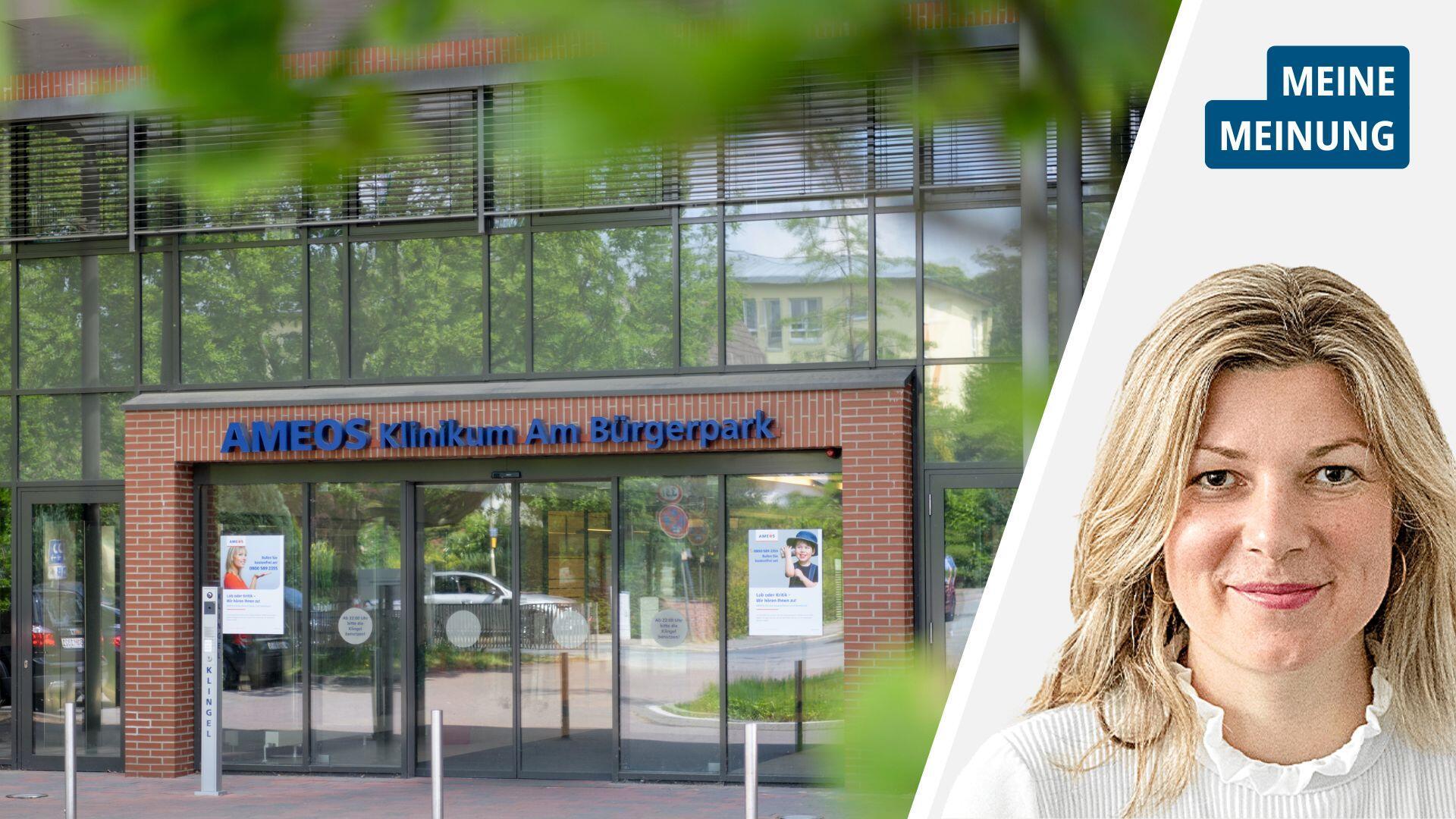 Ameos-Klinikum am Bürgerpark: Die Gewalt in der Notaufnahme nimmt zu.