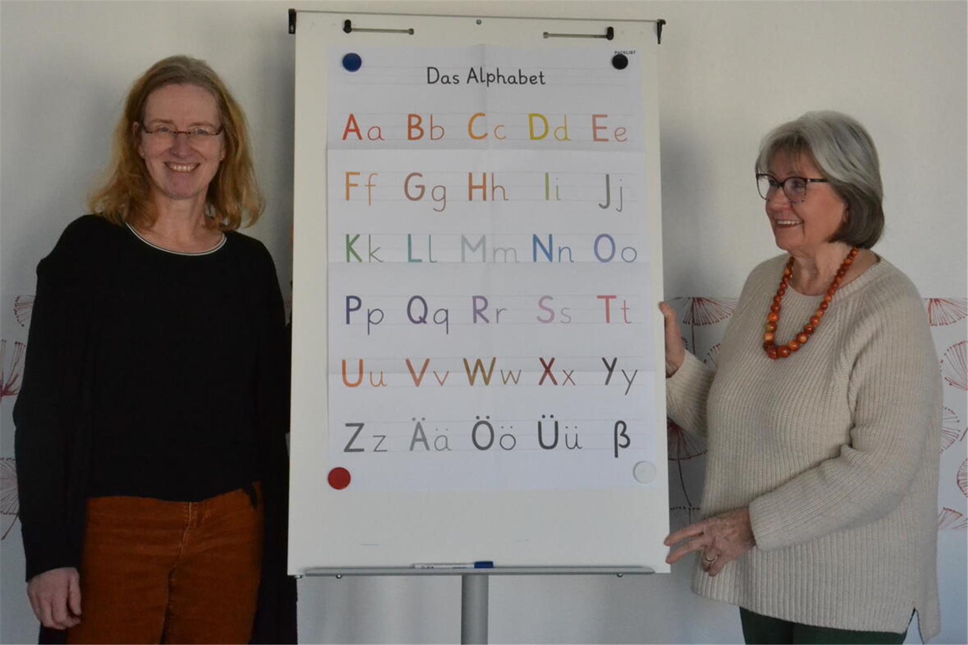 Andrea Stephan und Margret Schmidt (rechts).