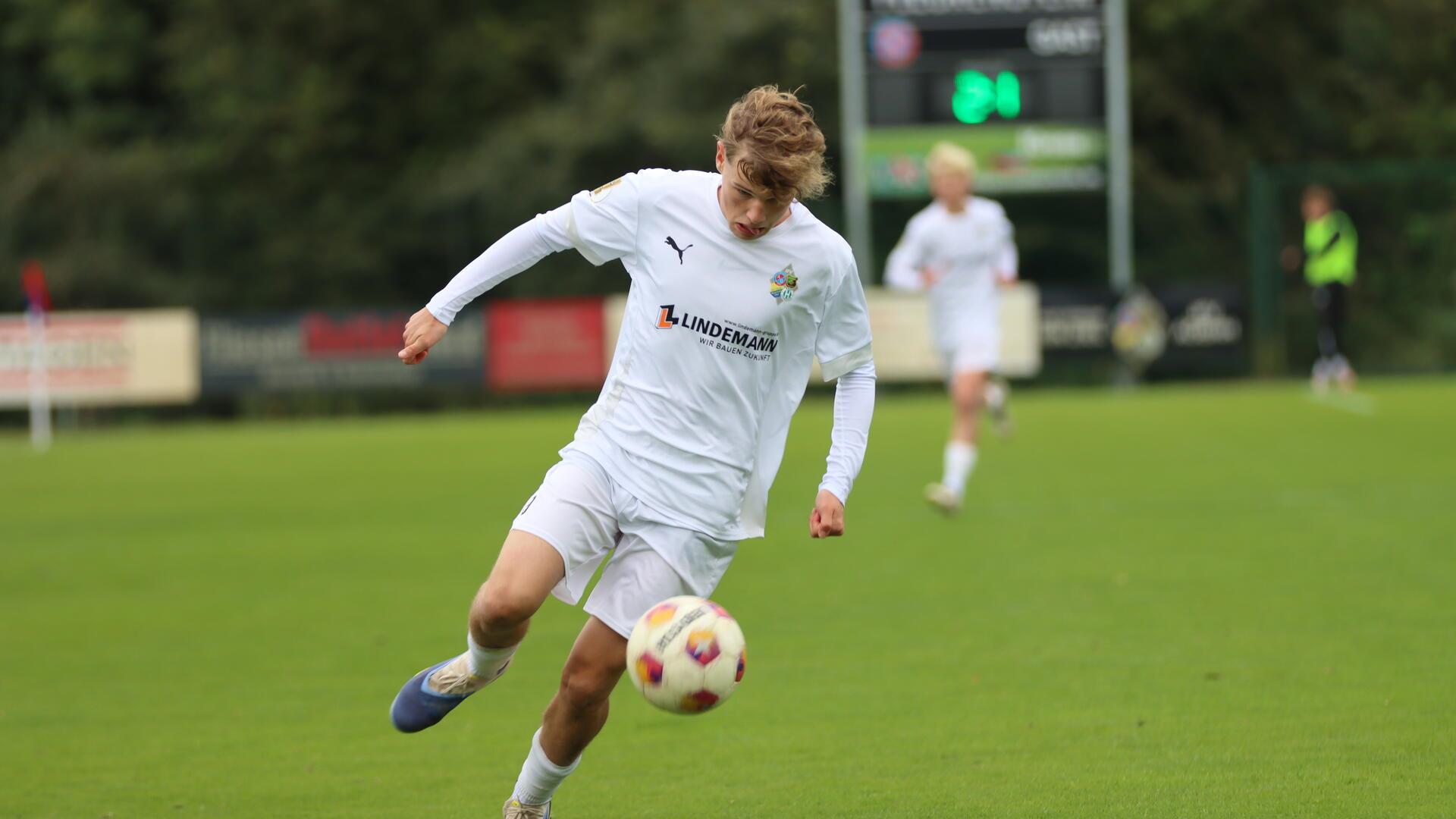 Angreifer Lenn Pauly ist aktuell in Topform, wird auch beim den zwei Spielen in dieser Woche wichtige Impulse geben.