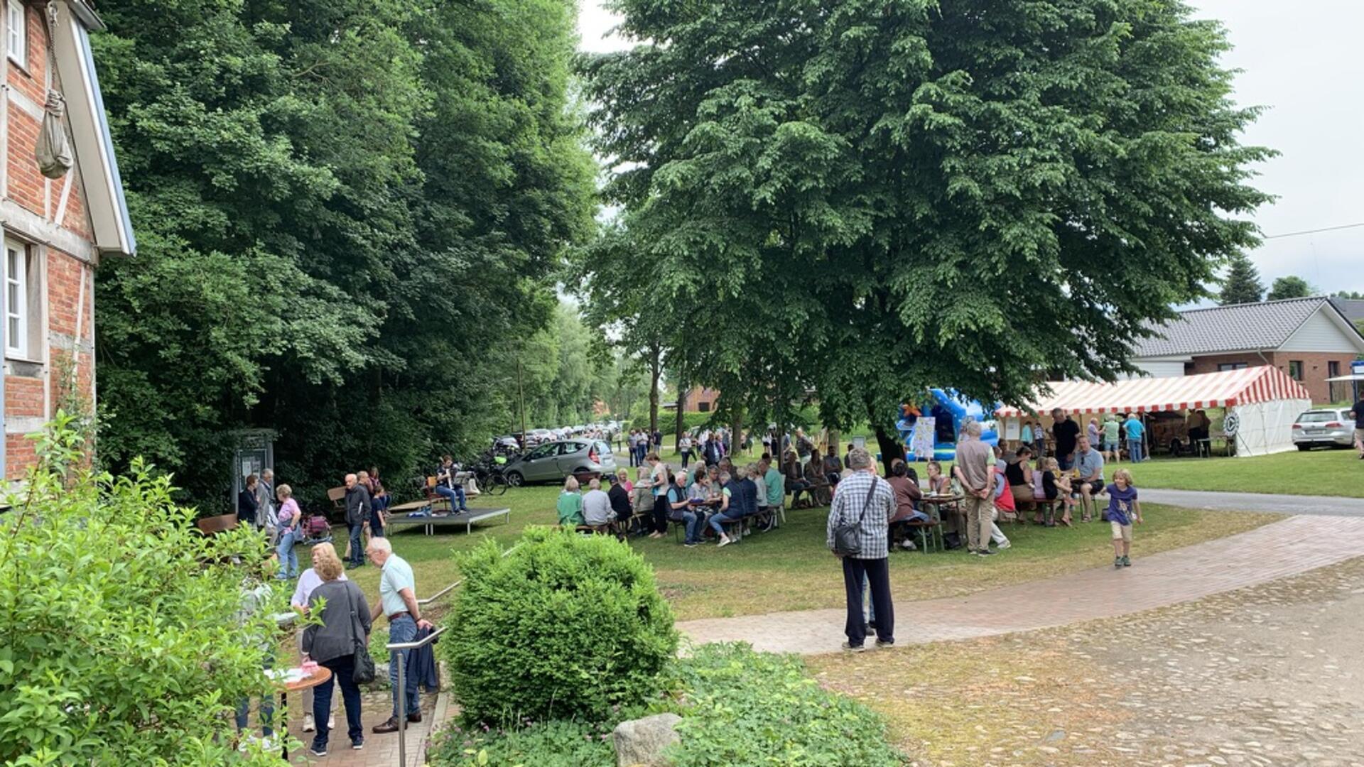 Auch an „De Möhl“ wird am Pfingstmontag der Mühlentag gefeiert. 