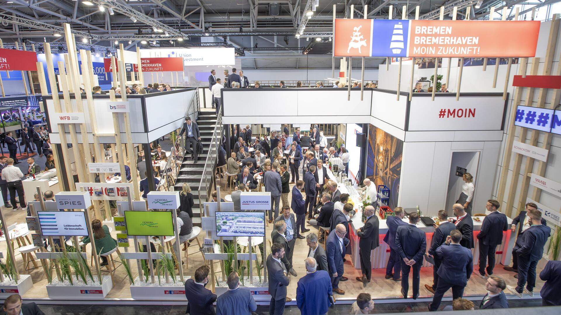 Foto einer Messe. 
