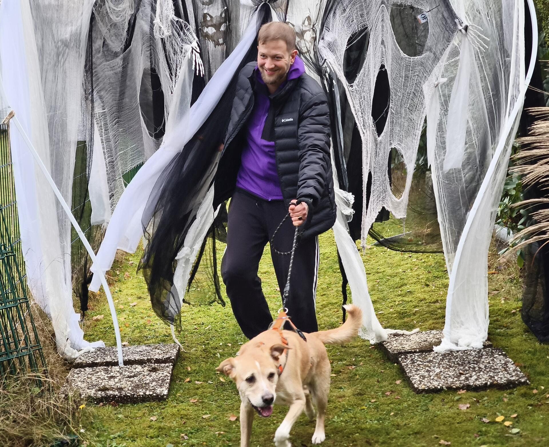 Auf dem Hundehof von Verena Heuwinkel in Bremerhaven gab es für Hunde und ihre B...