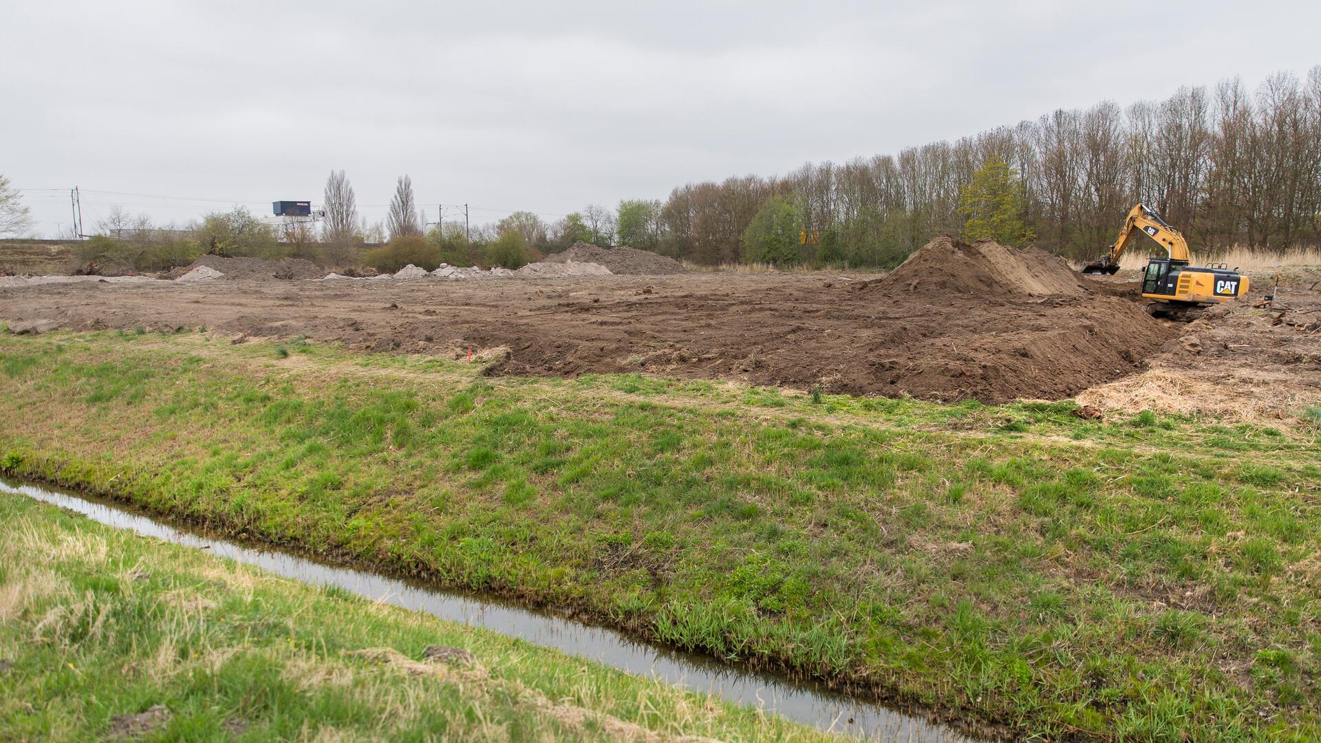 Auf dem künftigen Baugebiet an der Wiesenstraße in Bremerhaven wurde kontaminierter Boden festgestellt.