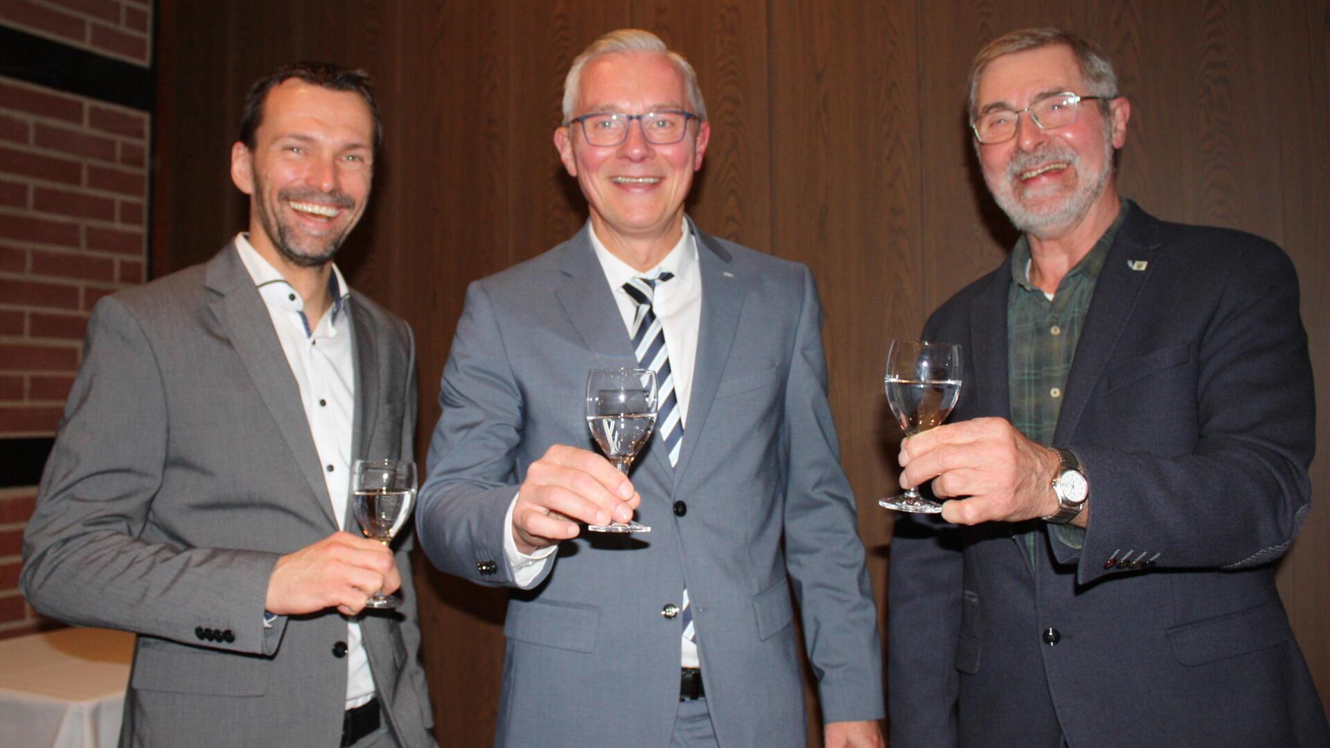 Von links: Nils Richter, Marcus Mende, Ralf Heddereich