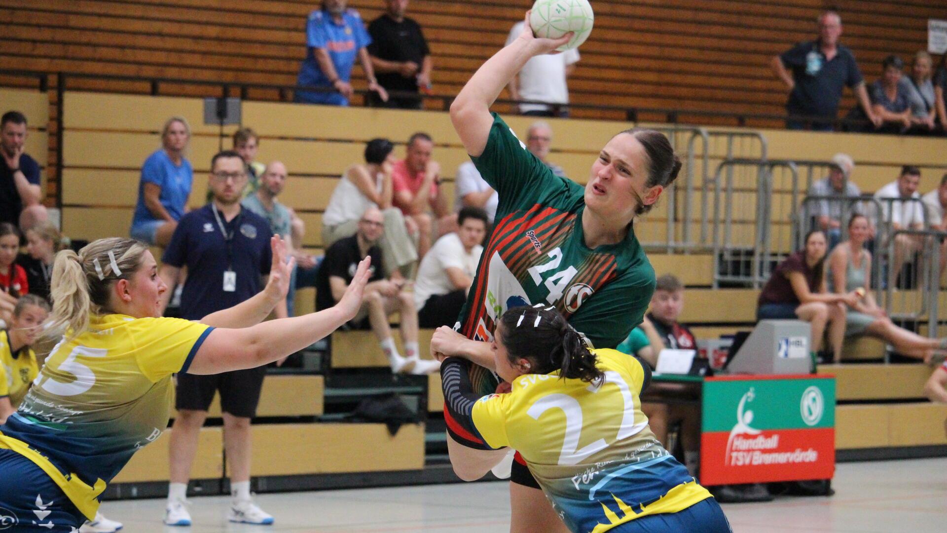 Barbara Rajkovic ist zurück in Bremervörde: Die Tochter von TSV-Handball-Legende Sascha Rajkovic spielt jetzt wieder bei ihrem Jugendverein.