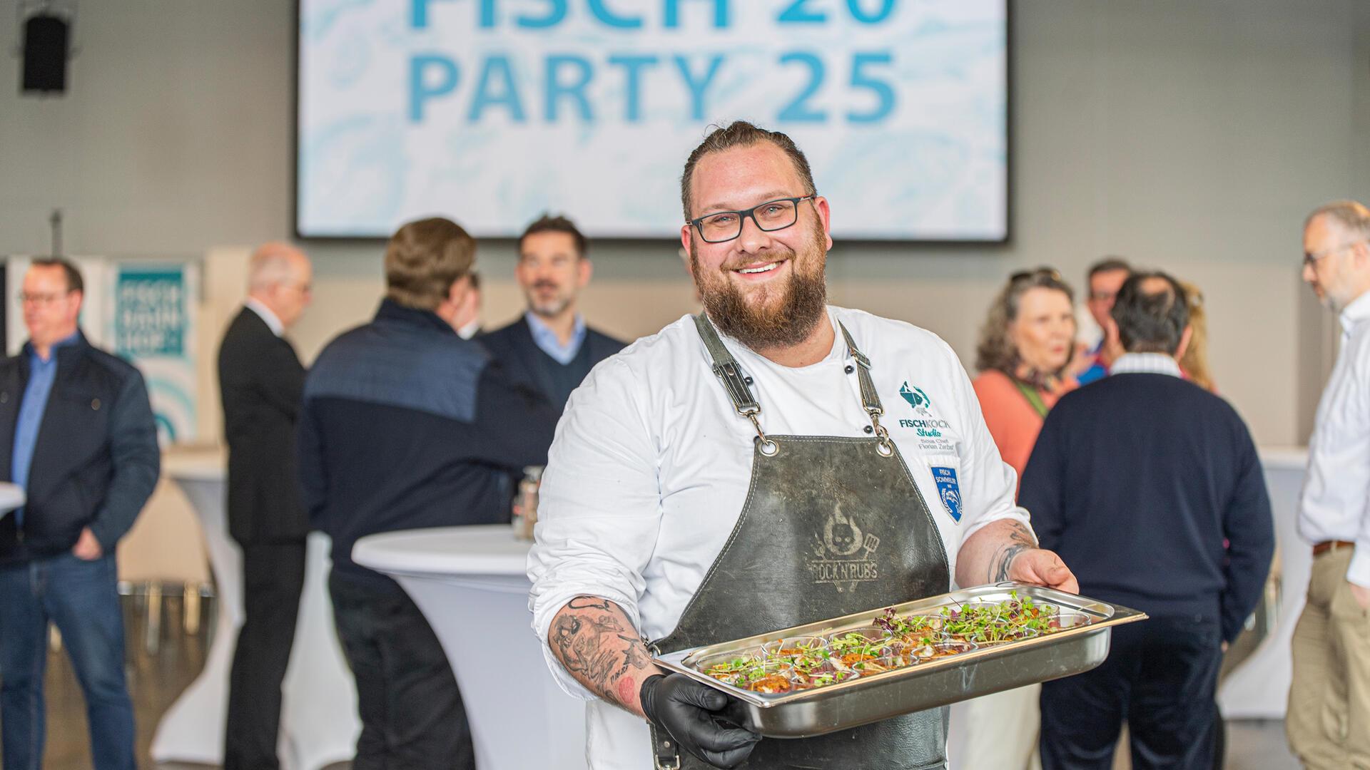 Florian Zerbst vom Fischkochstudio