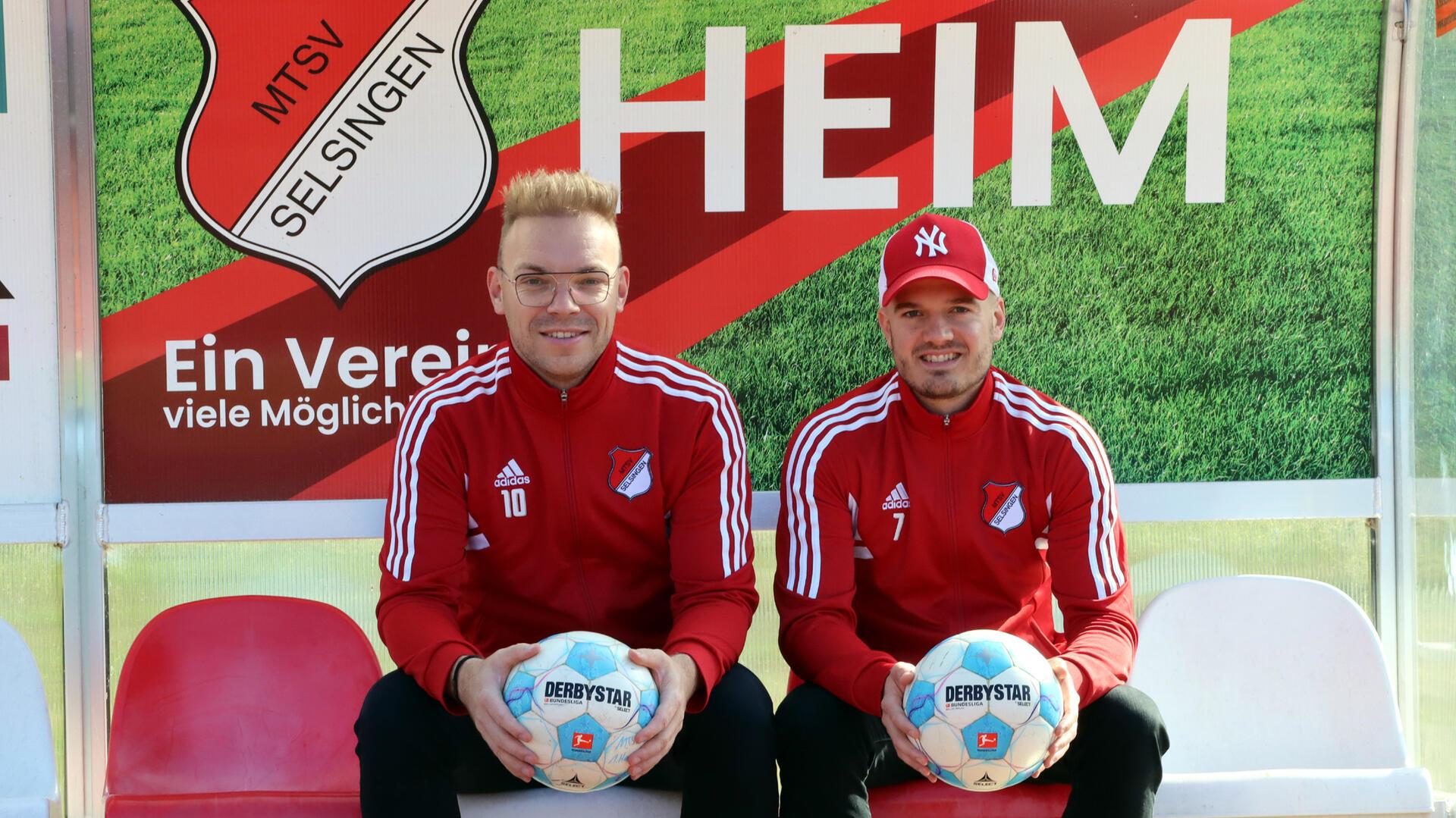 Beim MTSV Selsingen treten Henning Schmidt (links) und Hanke Wehber zur kommenden Saison die Nachfolge von Trainer Rainer Duray an.