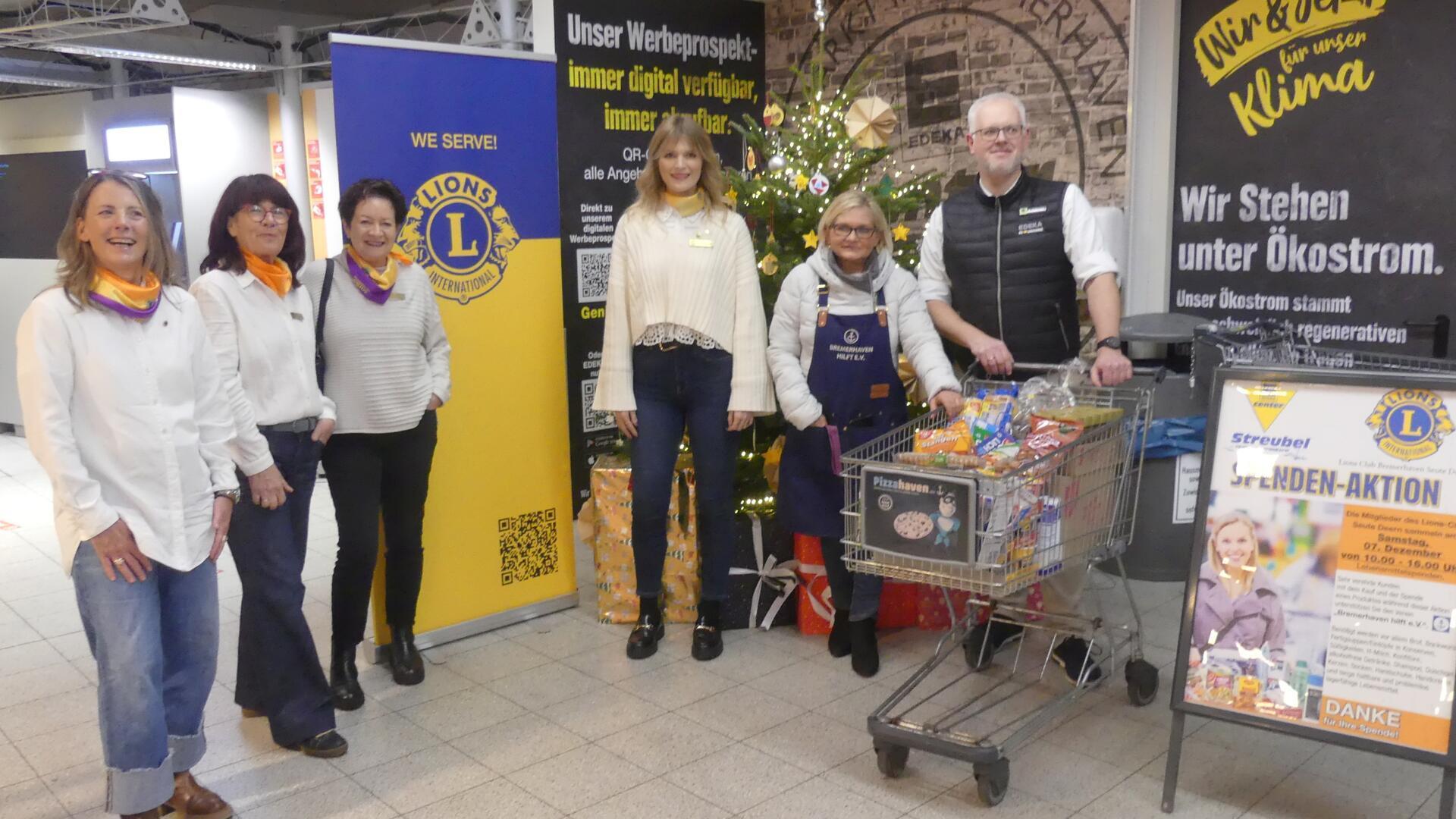 Die Mitglieder des Lions Clubs Seute Deern