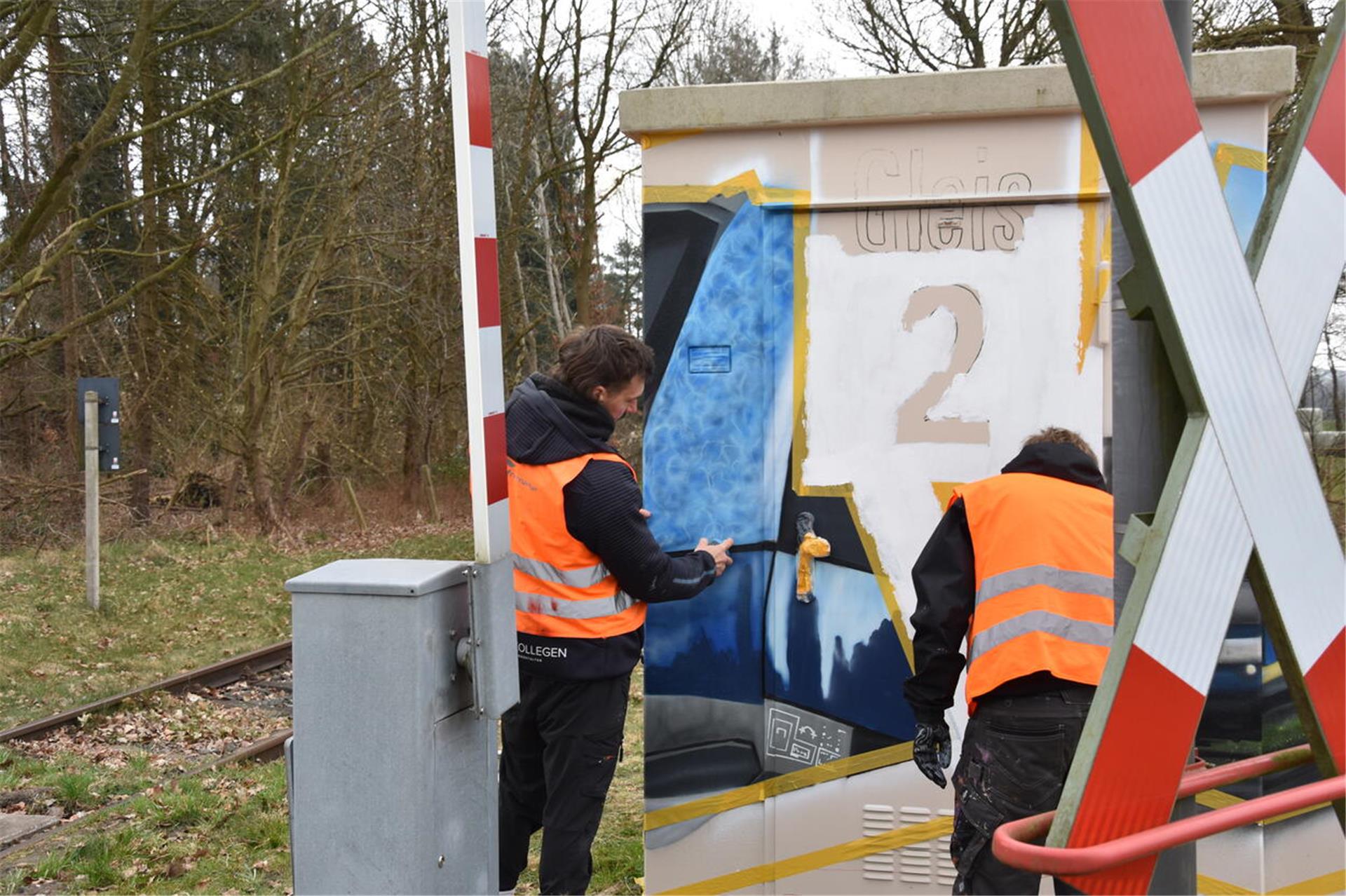 So werden EVB-Kästen in Zeven zu Kunstwerken