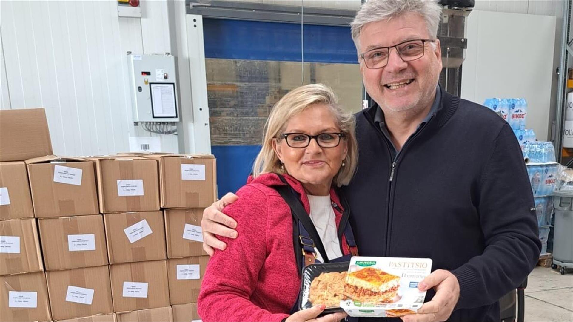 Atlas Food spendet Lebensmittel