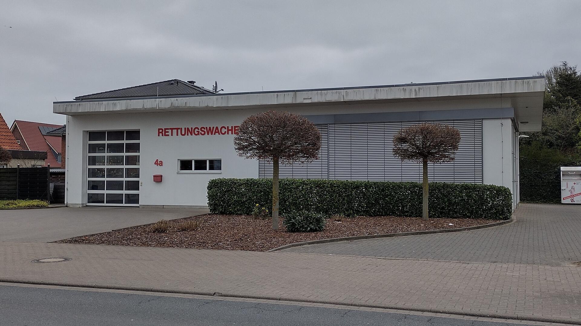 Eine kleine Rettungswache.