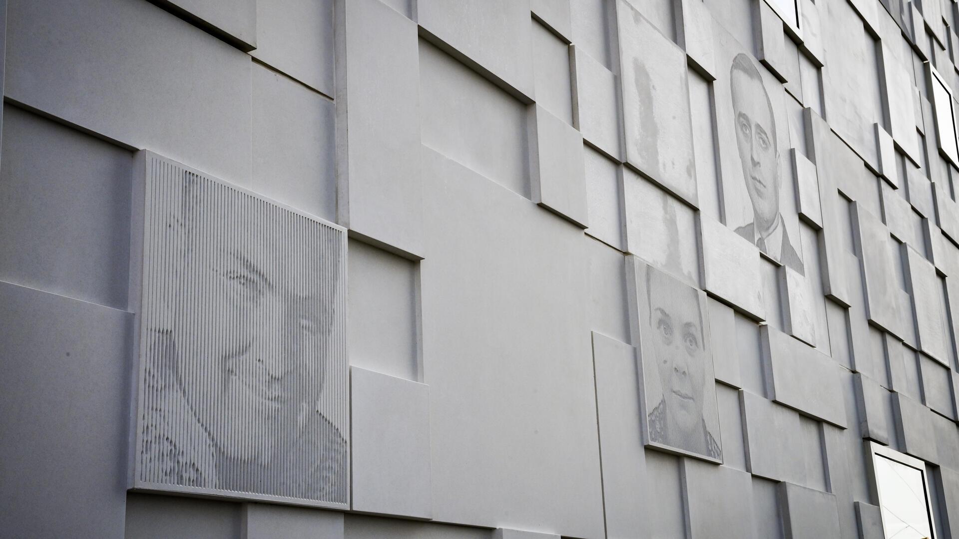Die Fassade des Auswandererhauses