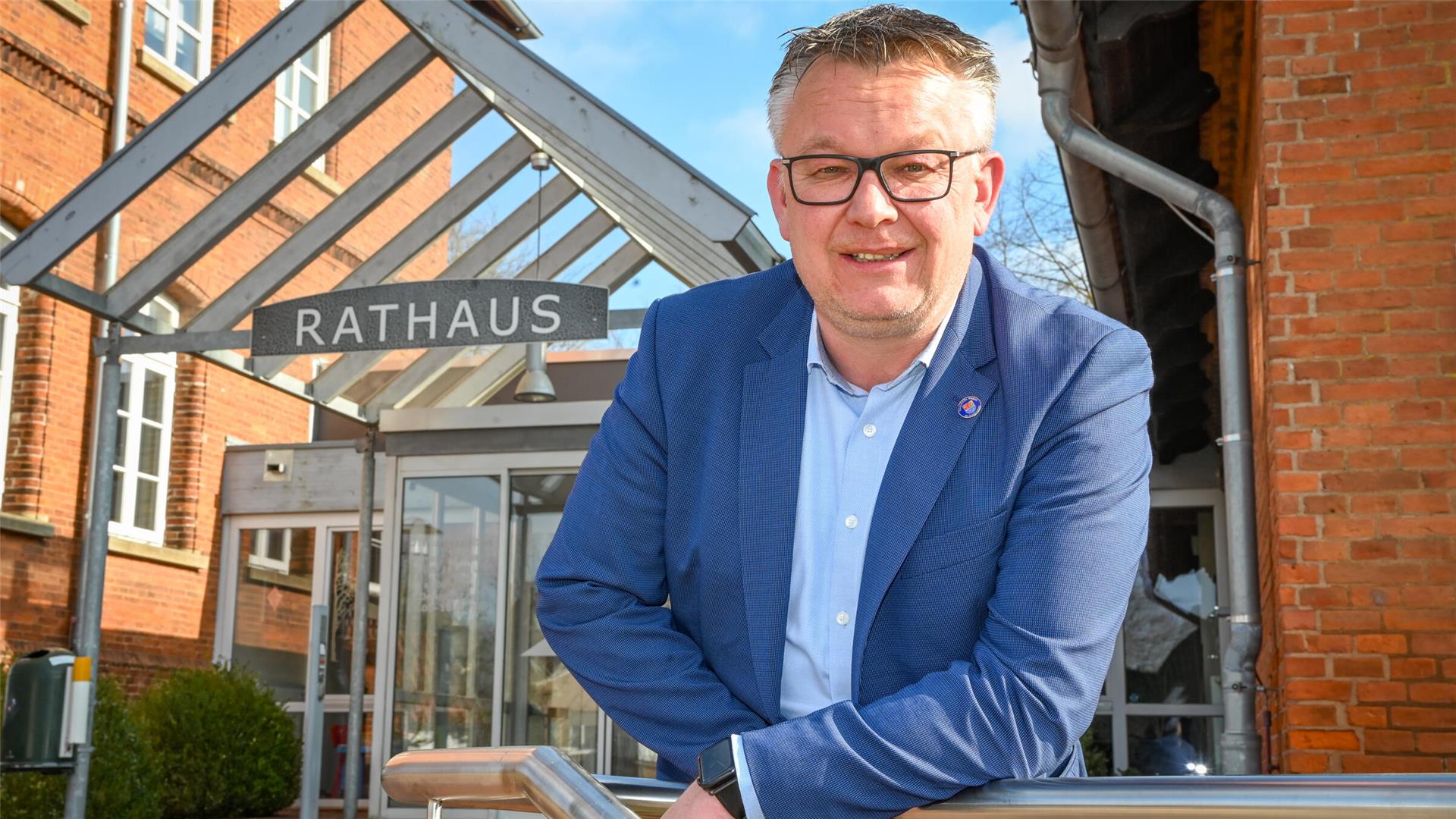 Bürgermeister Andreas Wittenberg (parteilos). 