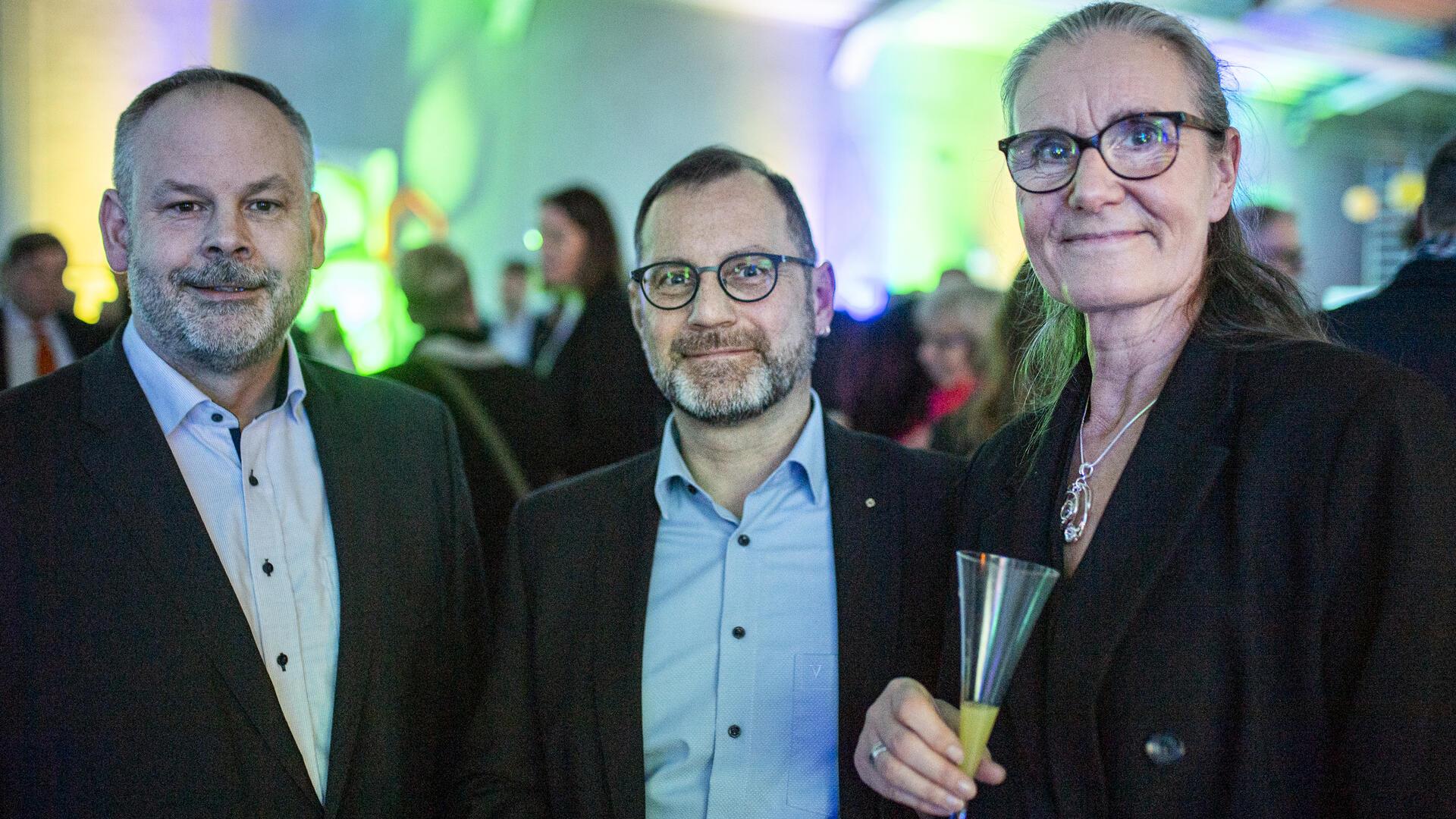 Jörg-Andreas Sagemühl, Alexander Thorau und Michaela Buchecker