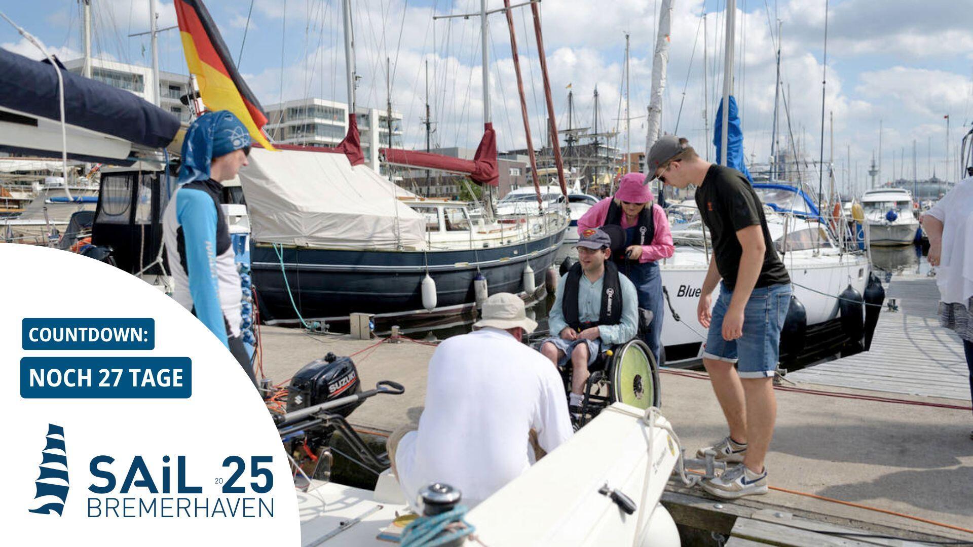 Logo zur Sail Bremerhaven. 