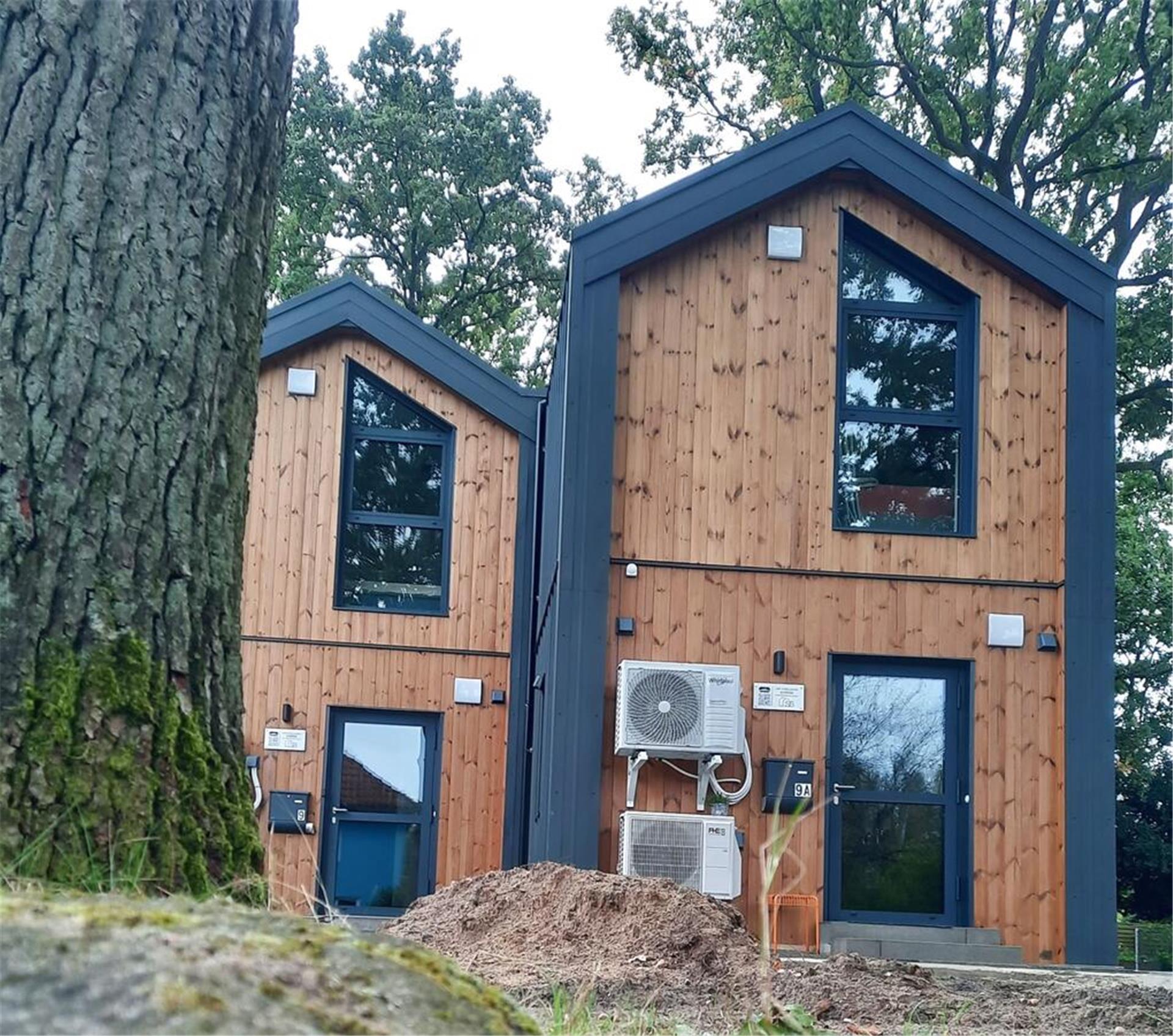 Das Doppelhaus am Eichenweg in Rotenburg.