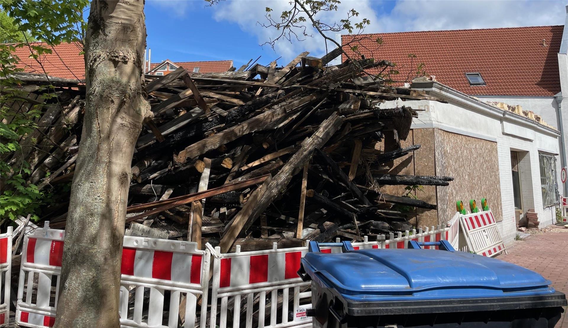 Ruine an der Langen Straße in Bremerhaven