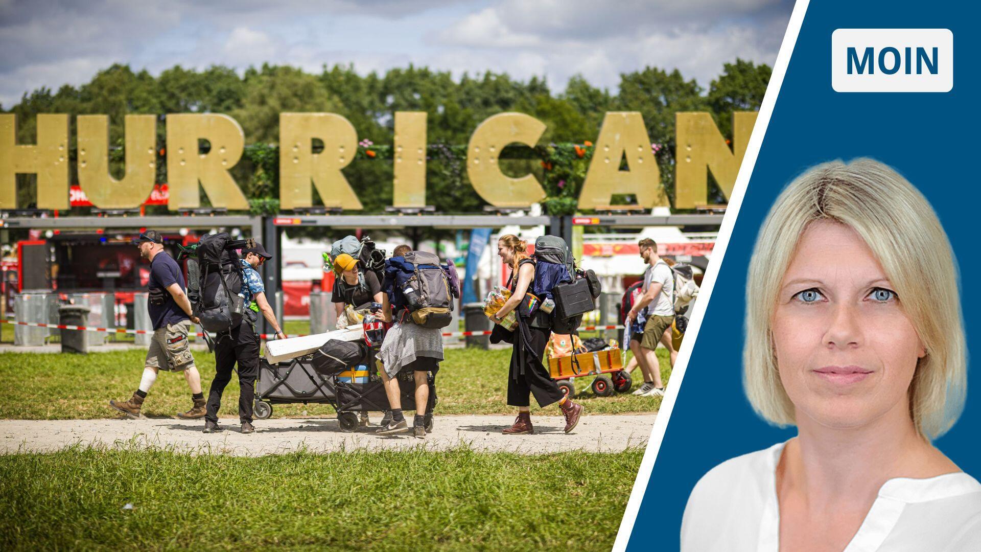 Das Hurricane-Festival in Scheeßel hatte es in sich: Party, Staub, gute Musik und Gewitter waren dabei.