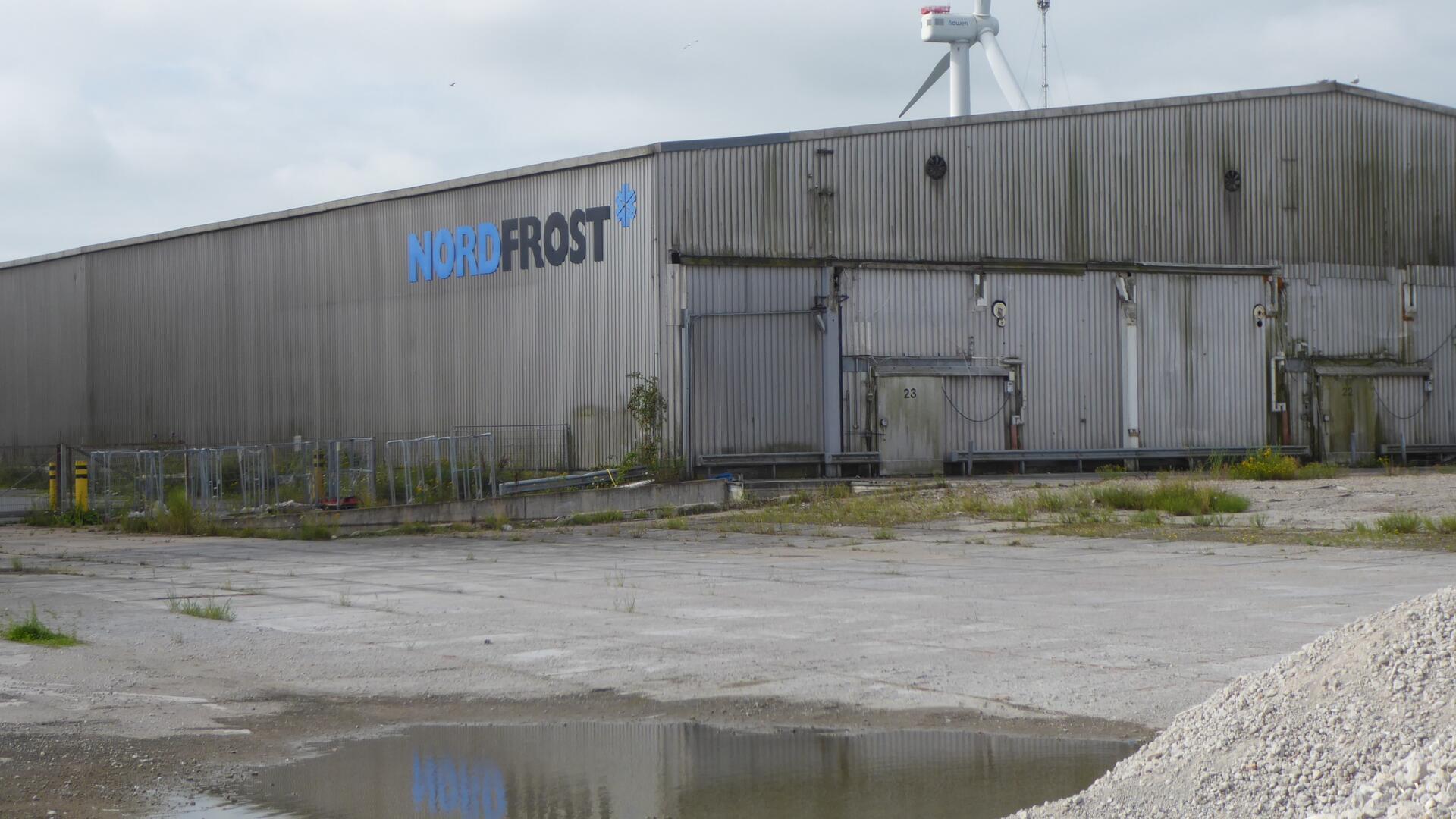 Das Kühlhaus von Nordfrost im Fischereihafen Bremerhaven wird im August geschlossen. Ursprünglich war dort ein millionenschwerer Neubau geplant.