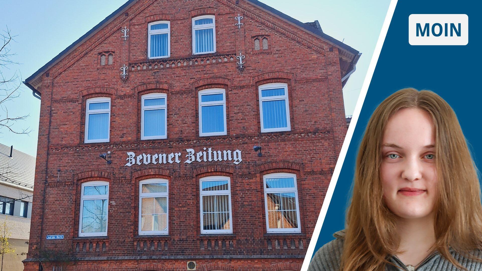 Das Redaktionsgebäude der Zevener Zeitung.