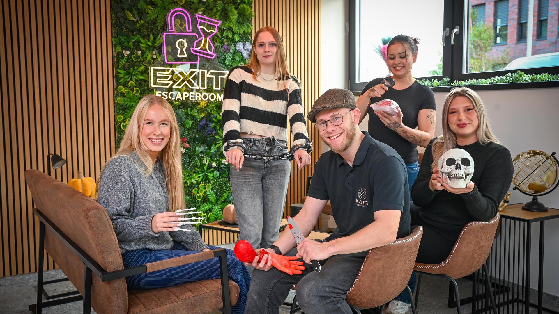 Eingang des neuen Escaperooms