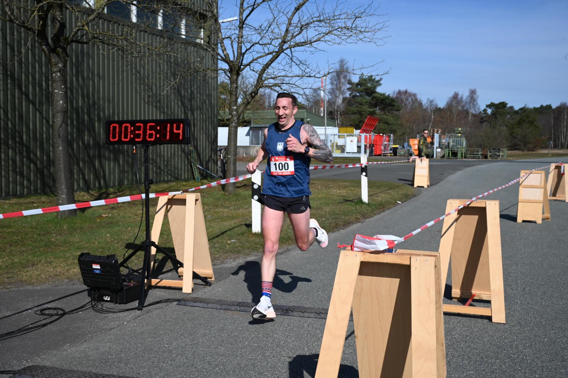 Den zweiten Platz macht David Lippmann. 