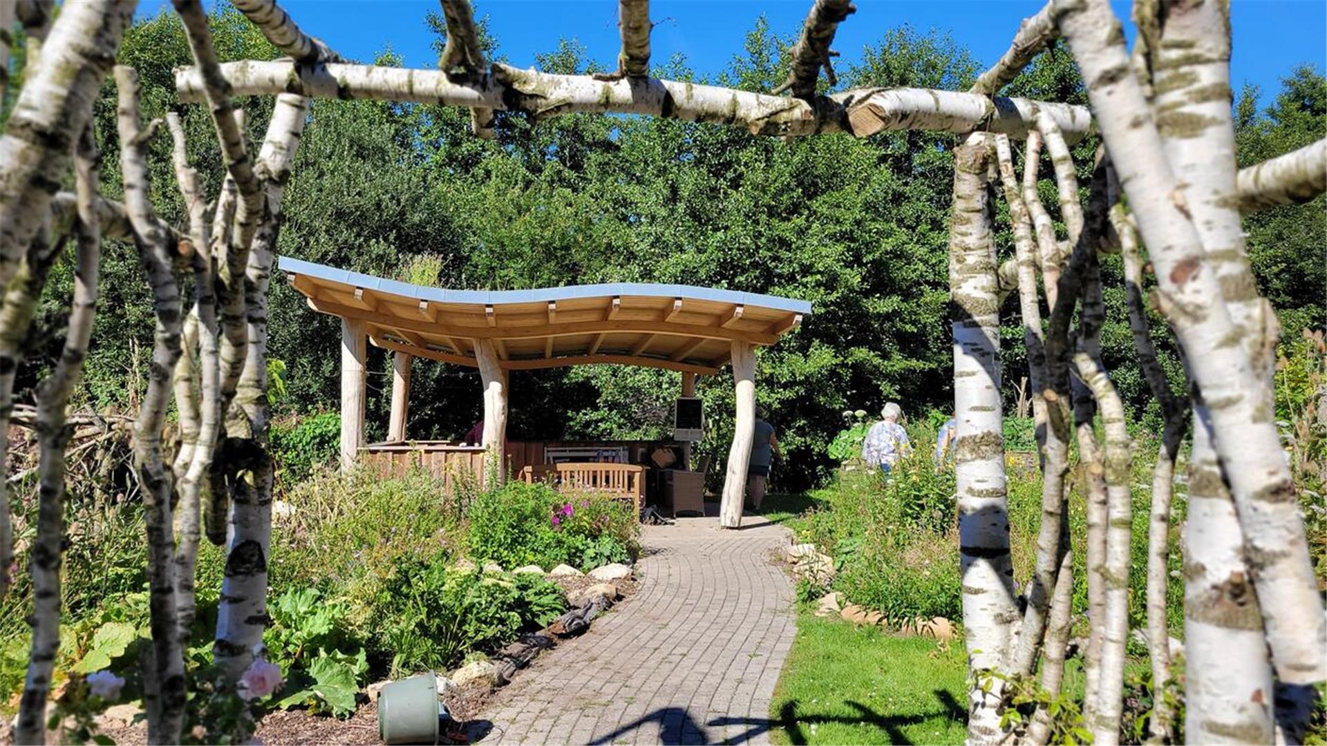 Der Bürgergarten in Nordholz ist eine kleine Oase für Gartenfreunde und Erholungsuchende.