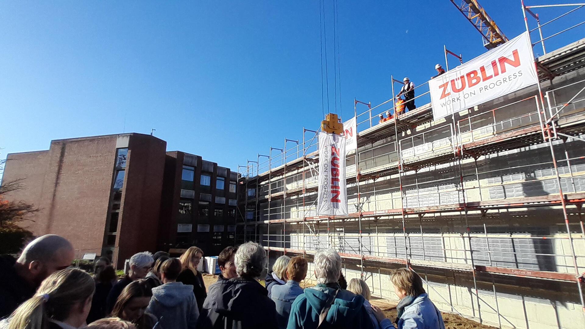 Der Erweiterungsbau der Ostemed-Klinik