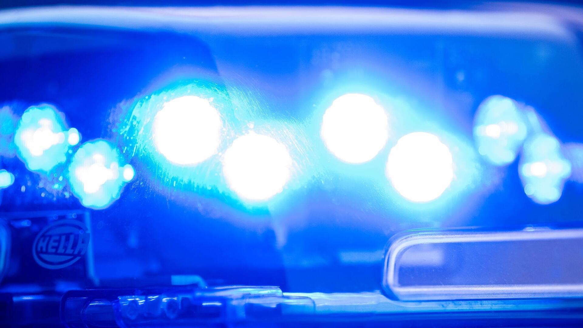 Blaulicht eines Einsatzfahrzeugs