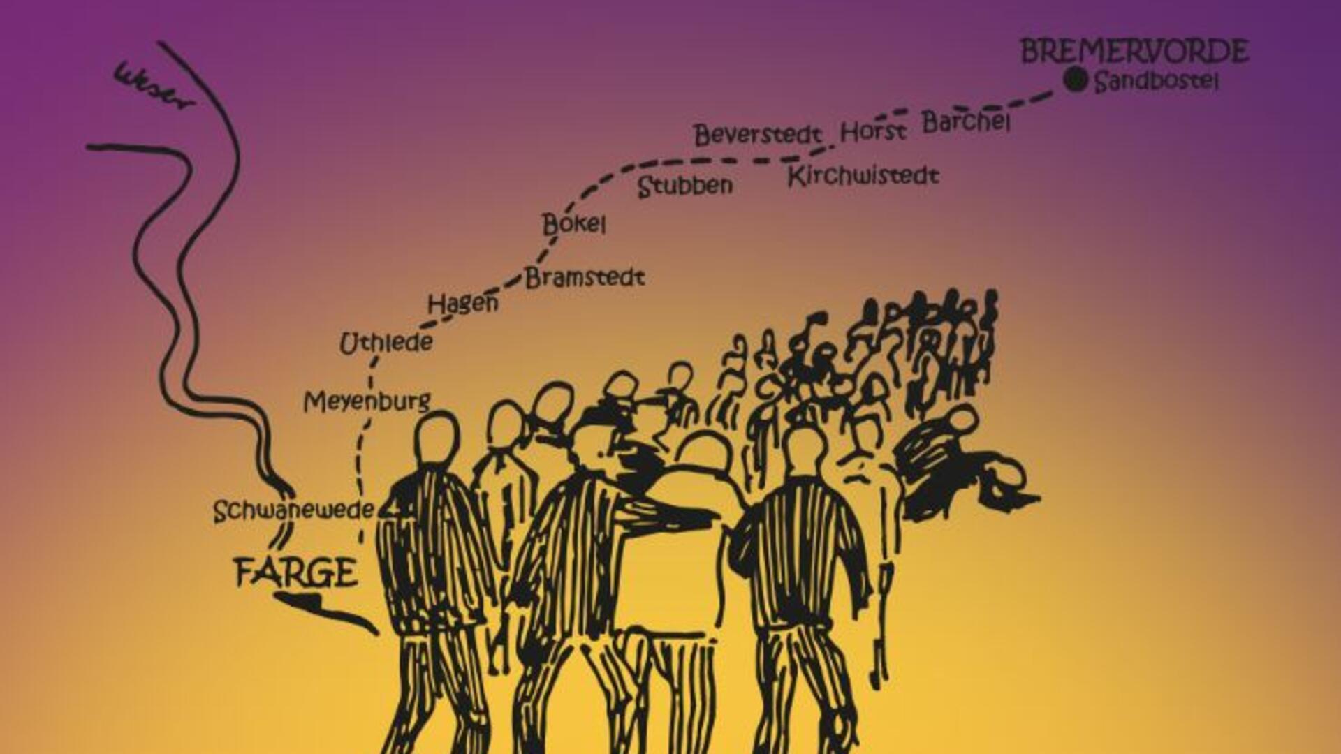 Der Gedenkmarsch steht unter dem Motto "steps to remember".