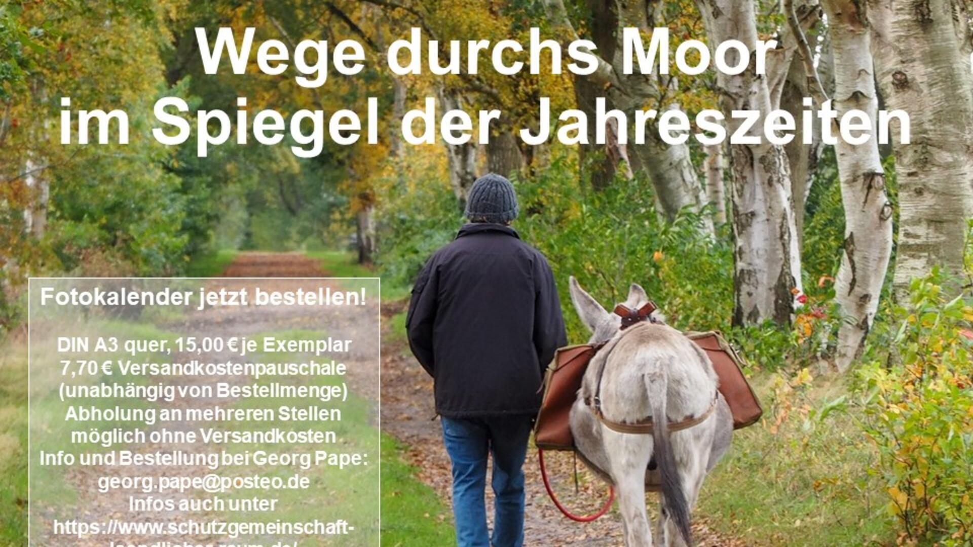 Der Kalender der Schutzgemeinschaft ländlicher Raum Nord-West ist ab sofort erhältlich. 