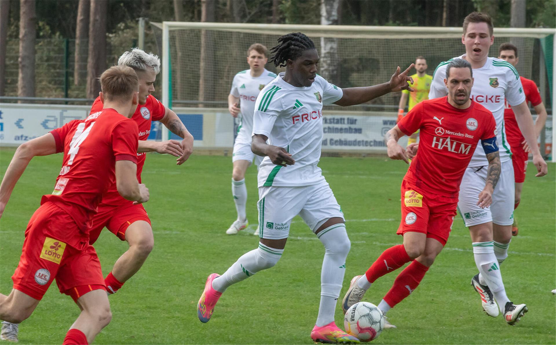 Der dribbelstarke Abdul Gafar erzielte zu Beginn der zweiten Halbzeit die 2:1-Führung für sein Team.