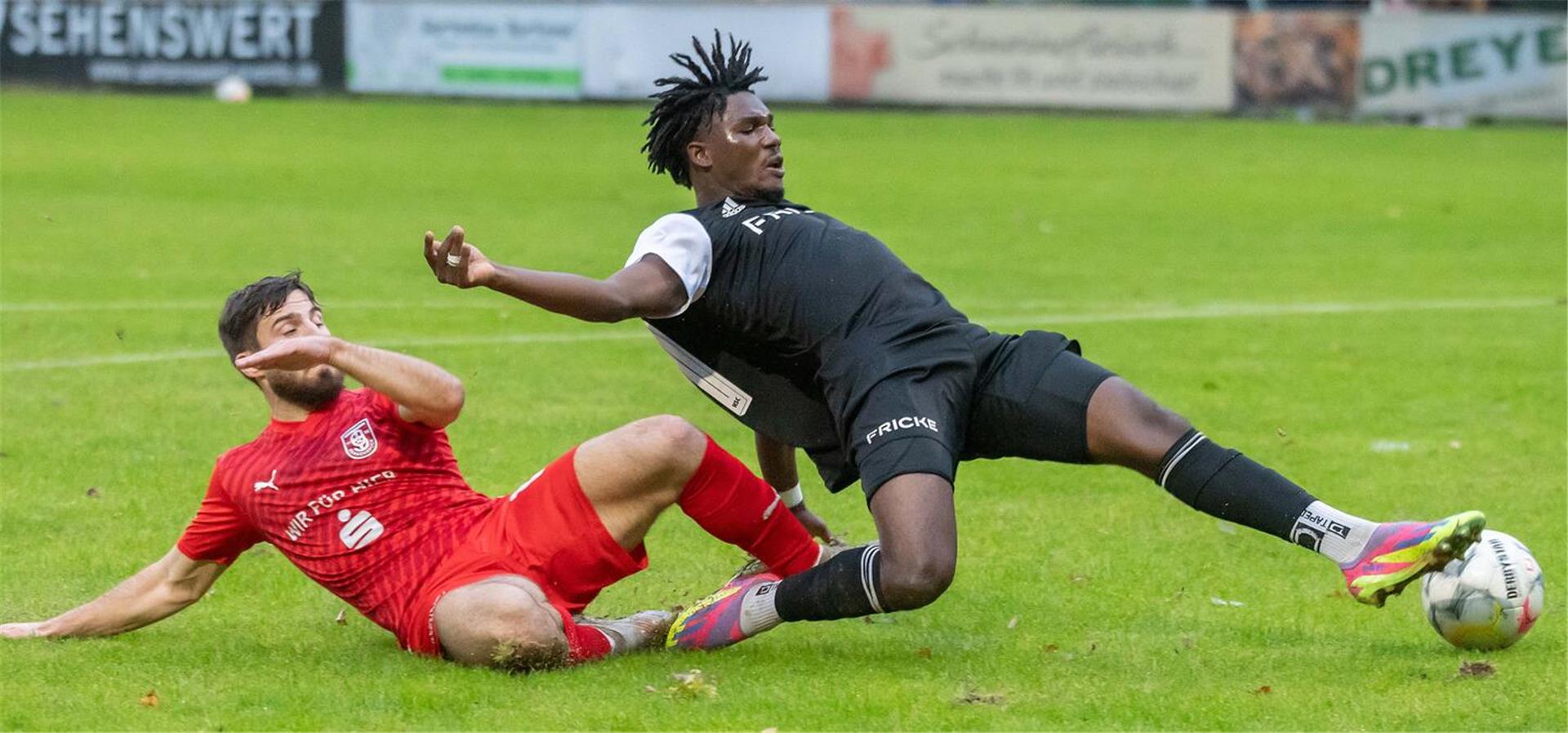 Trotz Niederlage gibt es Applaus für die Leistung des Heeslinger SC Abdul Gafar