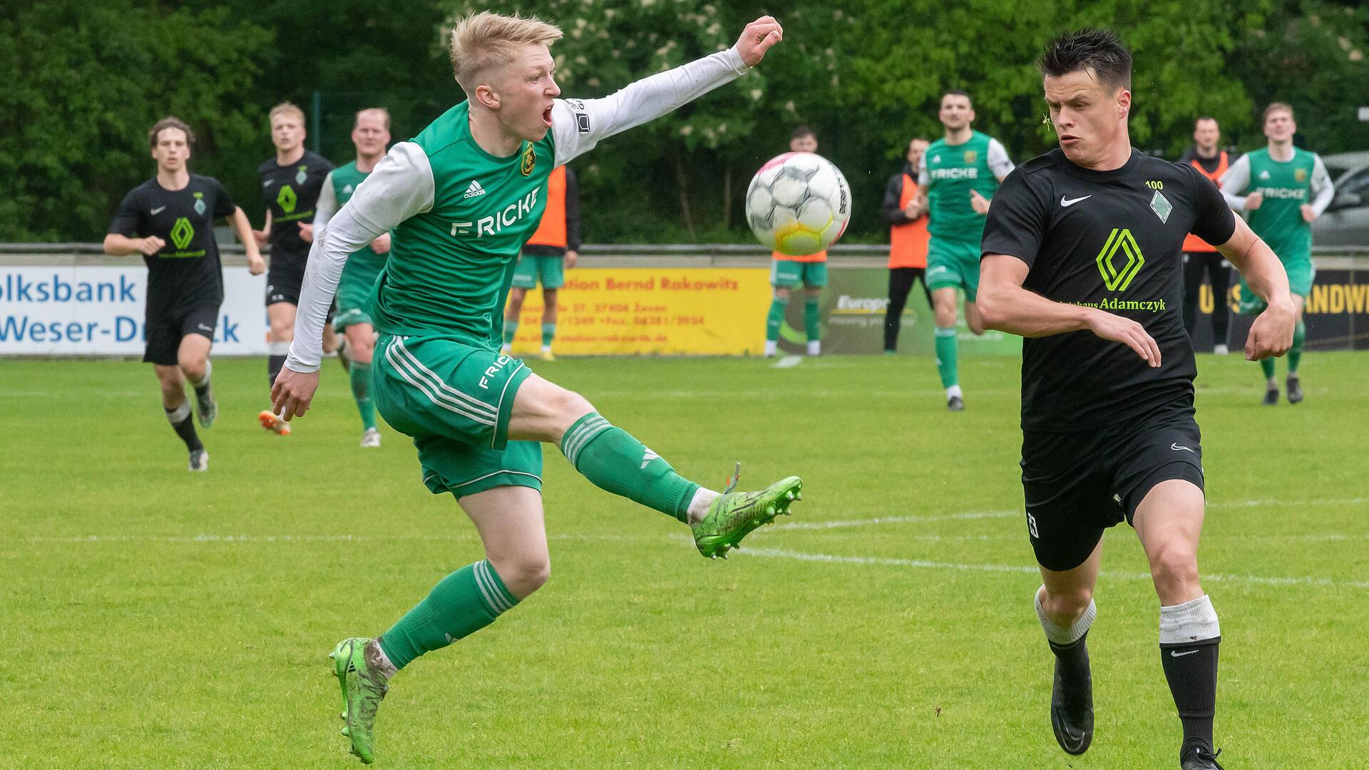 Der eingewechselte Fabio Gerke agierte am Sonntag ebenso glücklos wie seine Mitspieler.