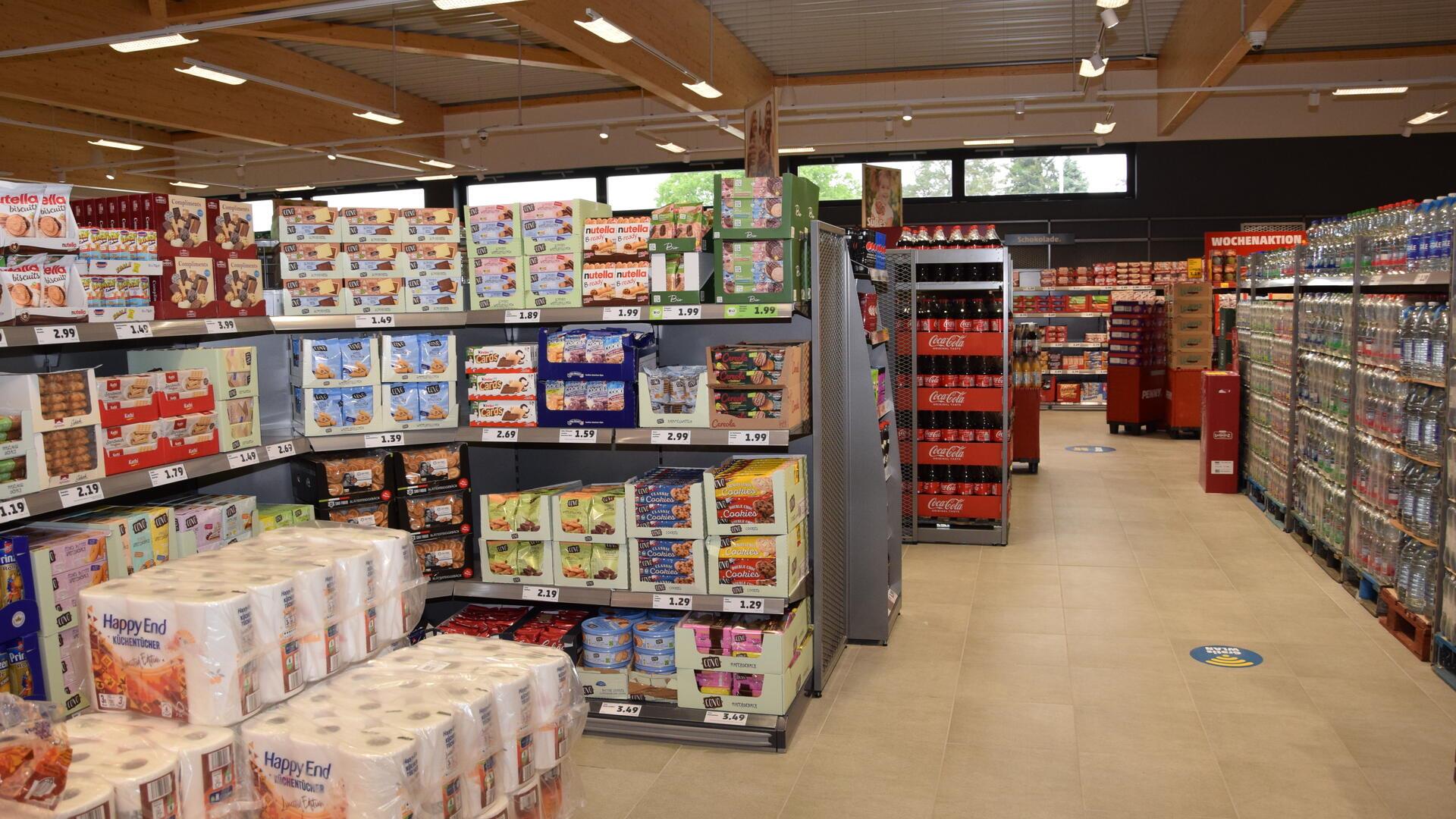 Vor der Eröffnung: So sieht der neue Penny-Markt in Selsingen aus Der neue Penny-Markt bietet mehr Platz und ein größeres Sortiment.