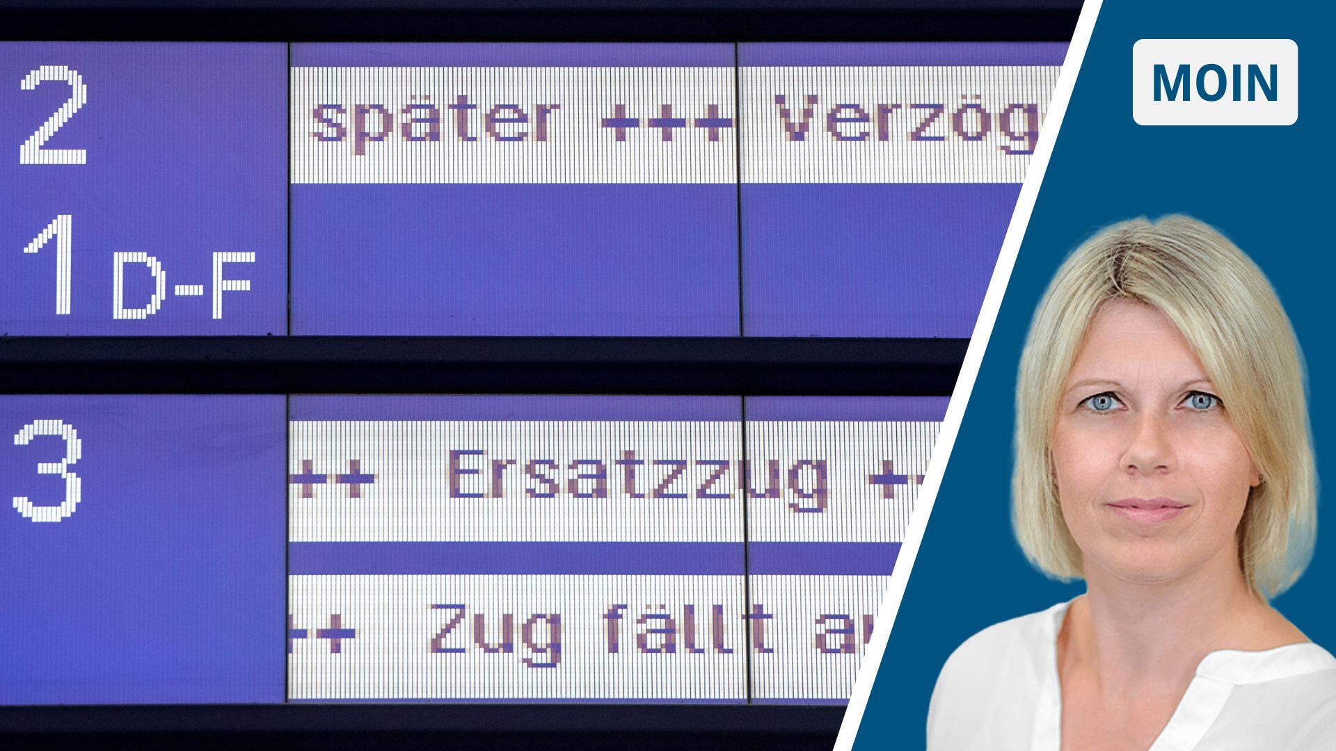 Die Bahn verspätet sich leider oft - zu oft. Mittlerweile macht die Fahrt kaum noch Freude.