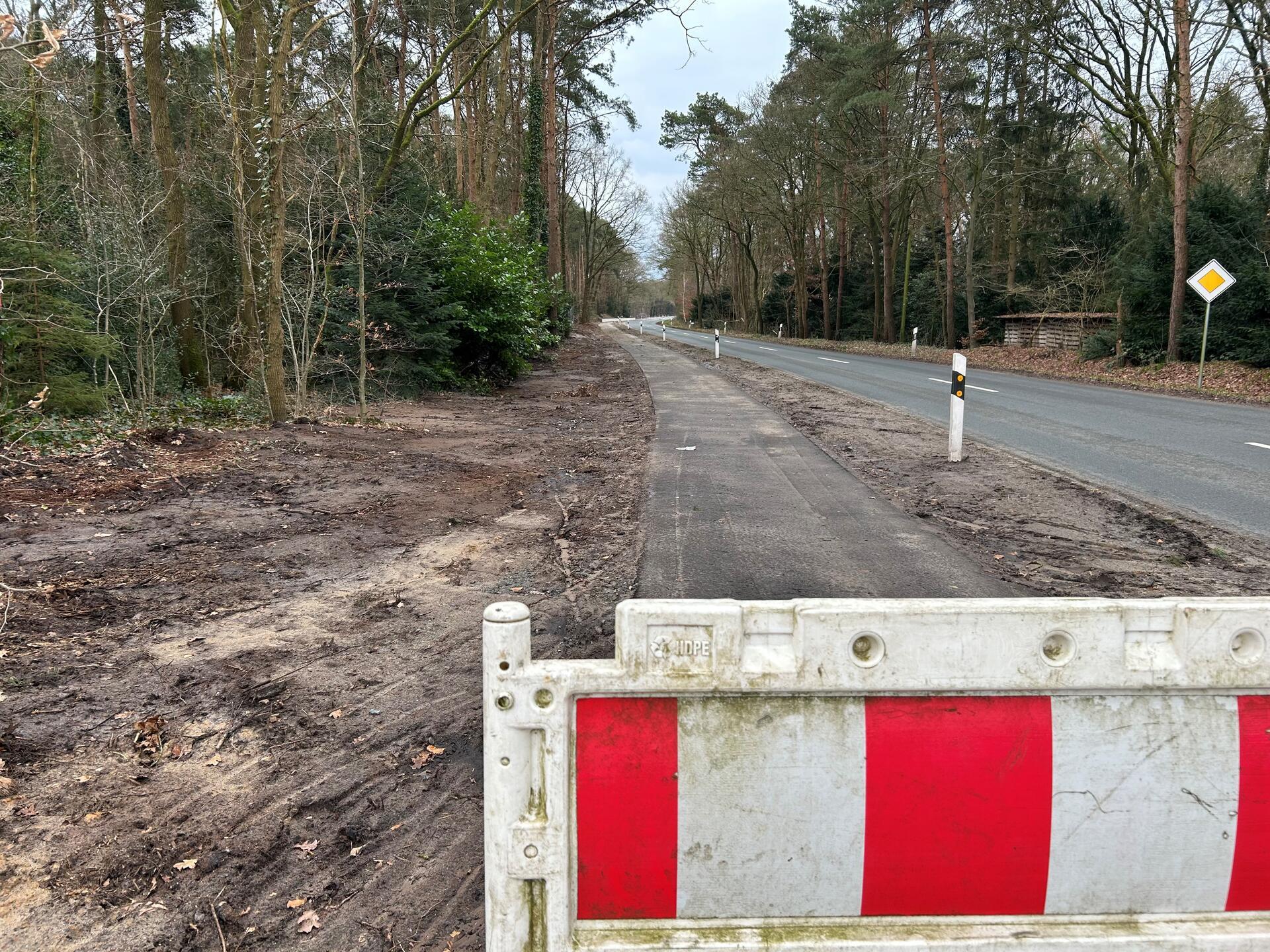 Die Bauarbeiten an der K 146 zwischen Dipshorn und Otterstedt gehen weiter. Die Strecke wird erneut gesperrt.