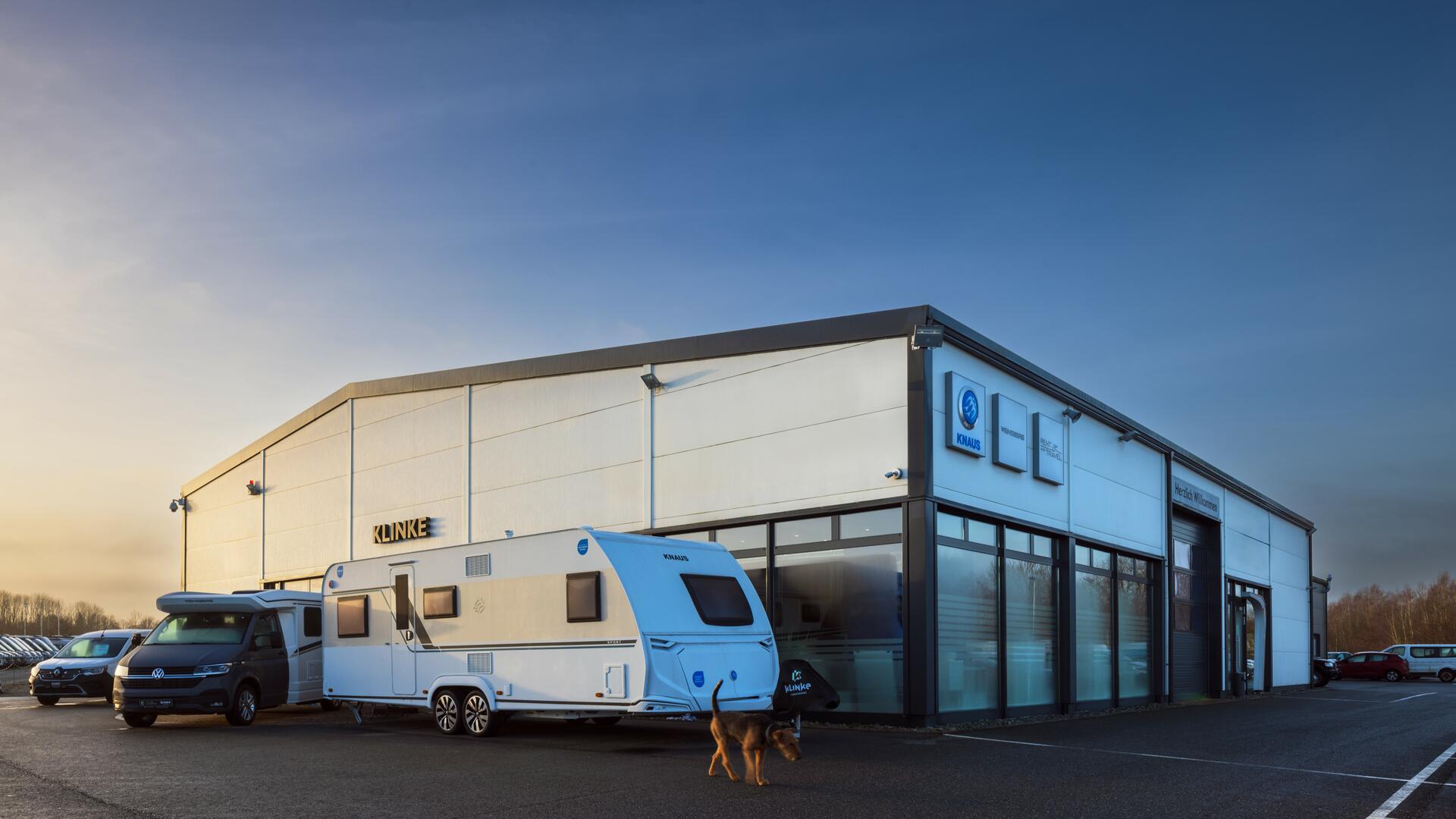 Die Caravan-Branche steckt nach dem Corona-Boom in der Krise. Klinke Caravaning in Stotel musste Ende November einen Insolvenzantrag stellen.
