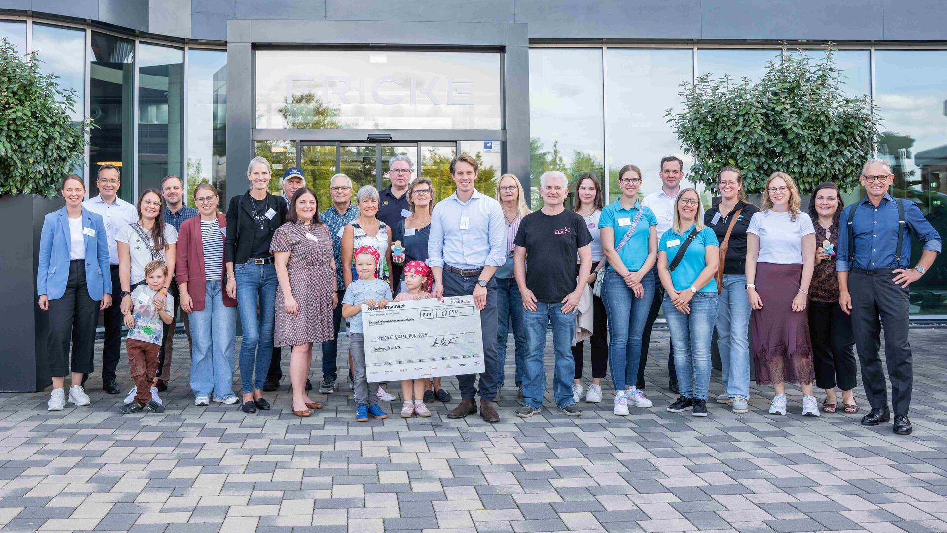 Die Fricke Gruppe hat beim Social Run erneut ihren eigenen Rekord übertroffen.