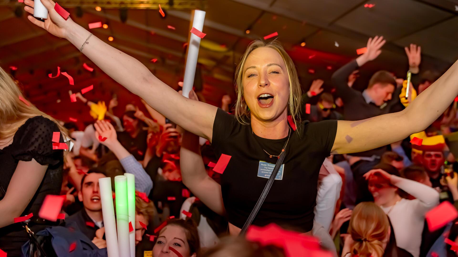 Die Gäste hatten ordentlich Spaß bei der großen Fricke-Party.