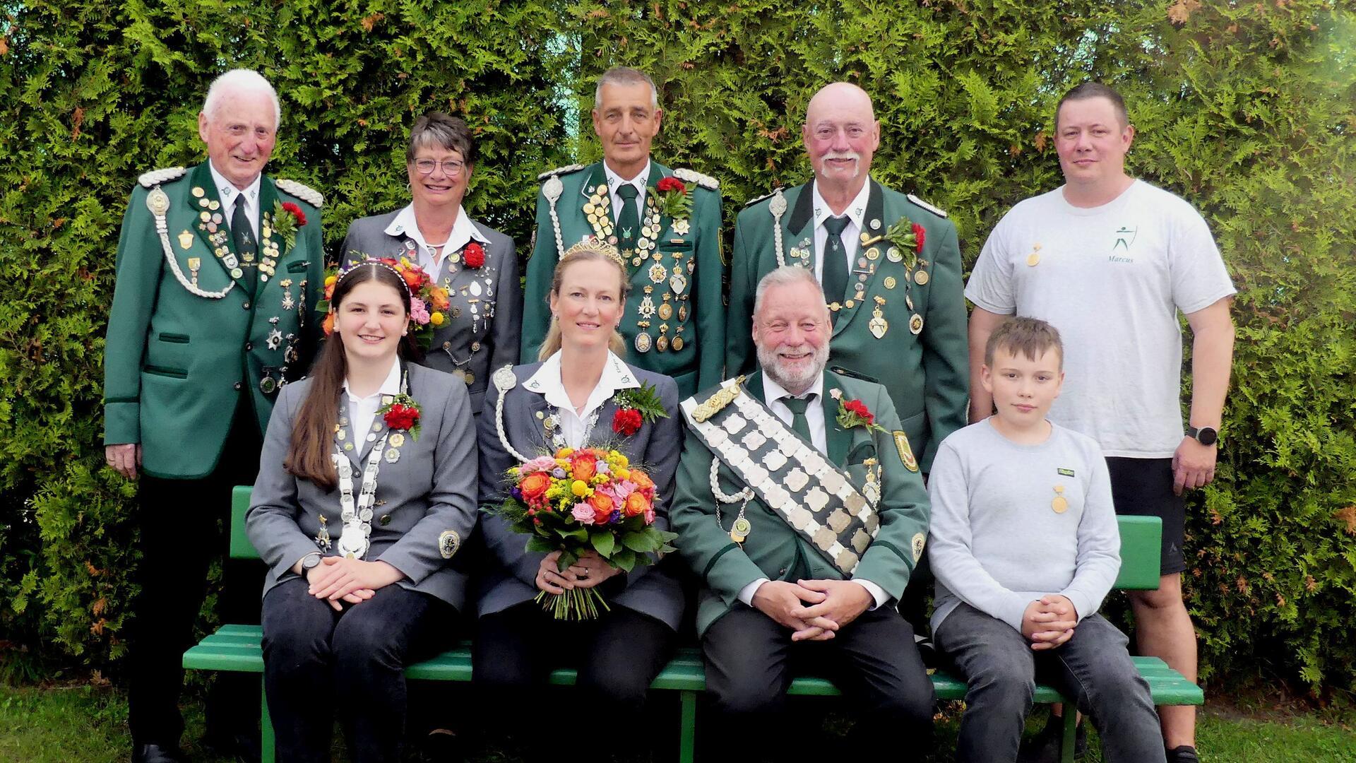 Die Majestäten 2025 des Wulsdorfer Schützenvereins