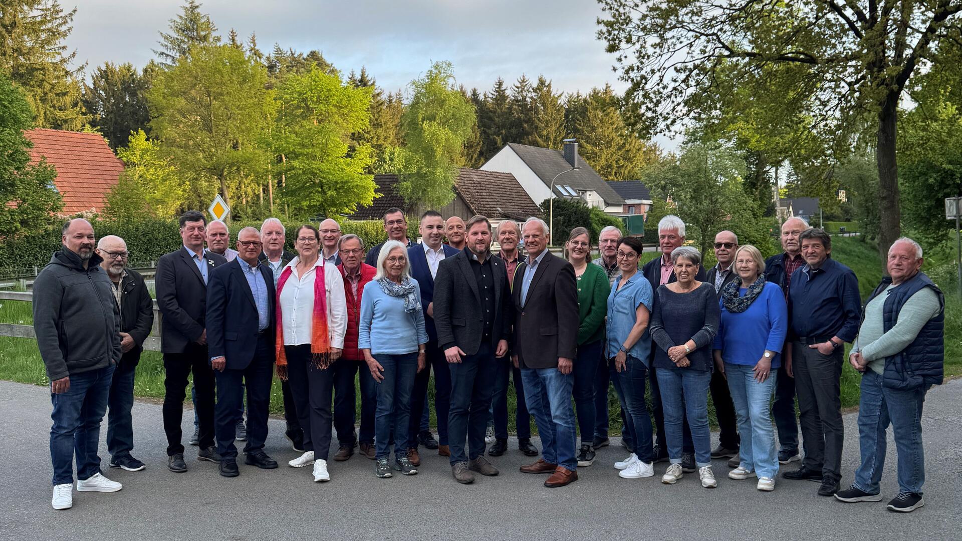 Die Mitglieder des Gnarrenburger CDU Gemeindeverbandes.