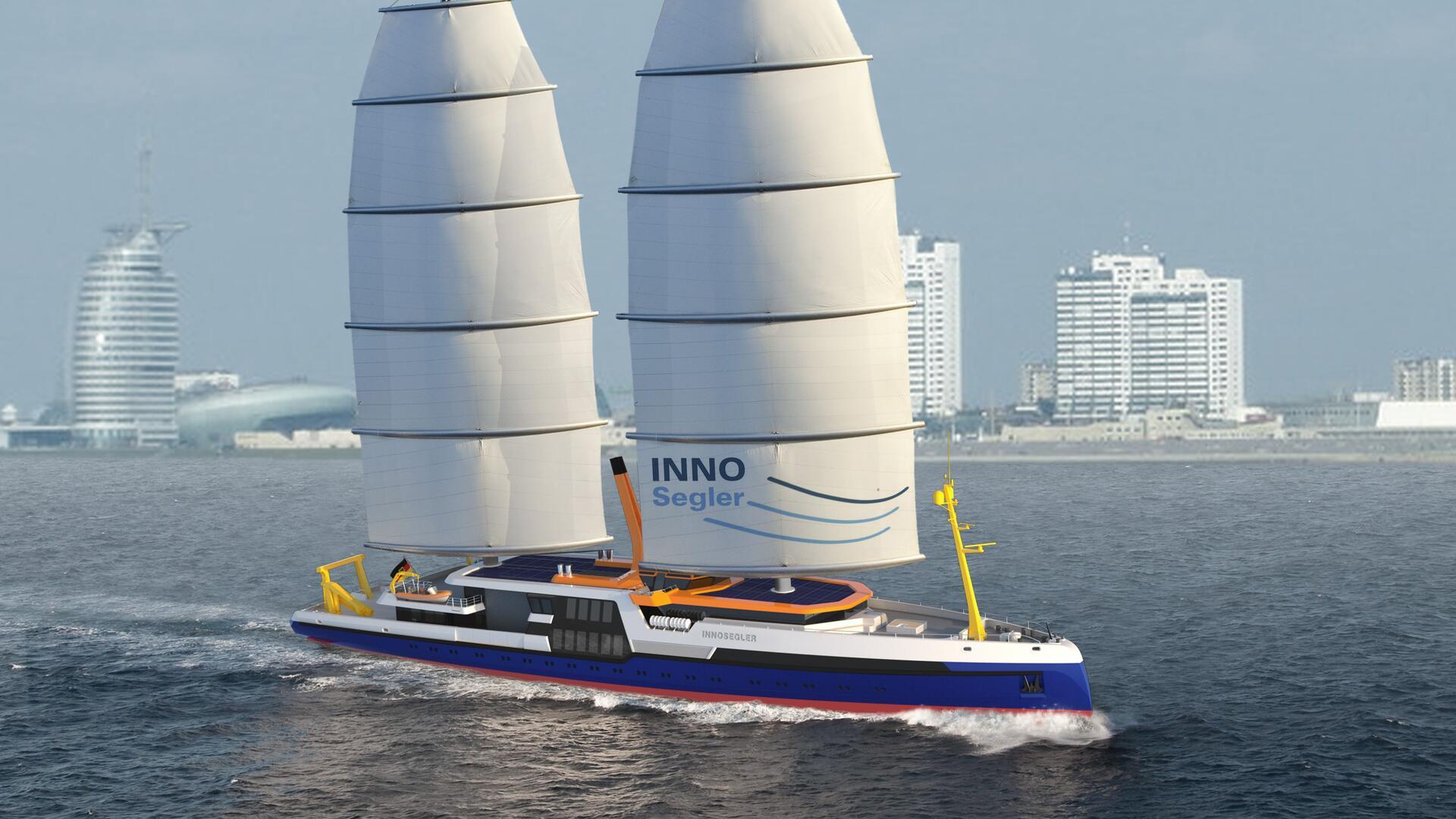 Segelschiff auf dem Wasser.