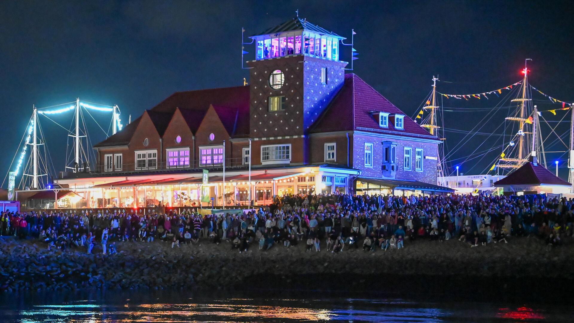 Die Strandhalle in Bremerhaven.
