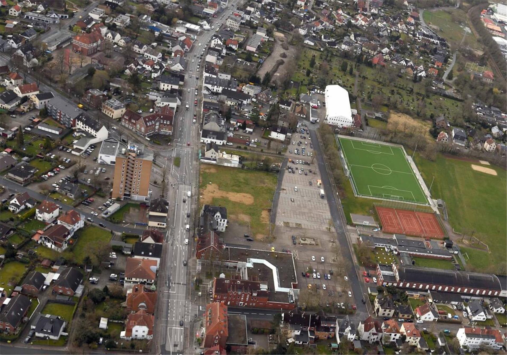 Luftfoto Stadtteil Wulsdorf