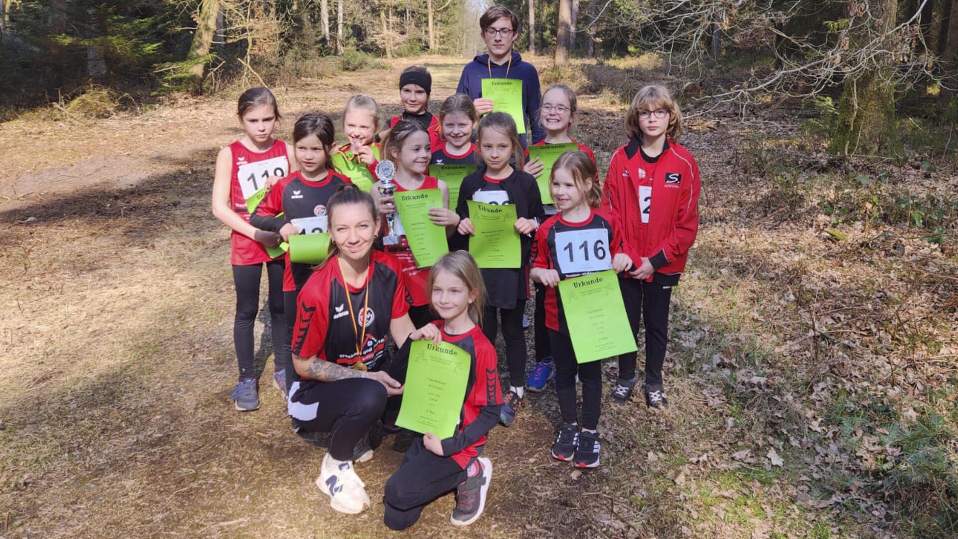 Die erfolgreichen Starter des TSV Gnarrenburg.