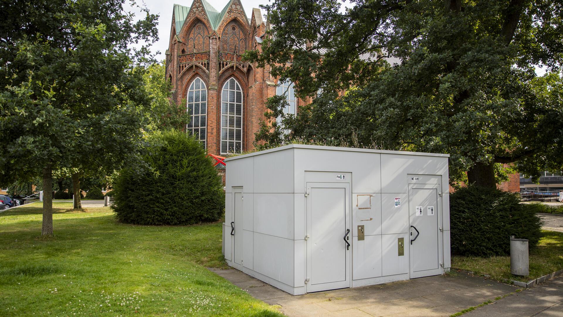 Dieser Toiletten-Standort wird derzeit überarbeitet