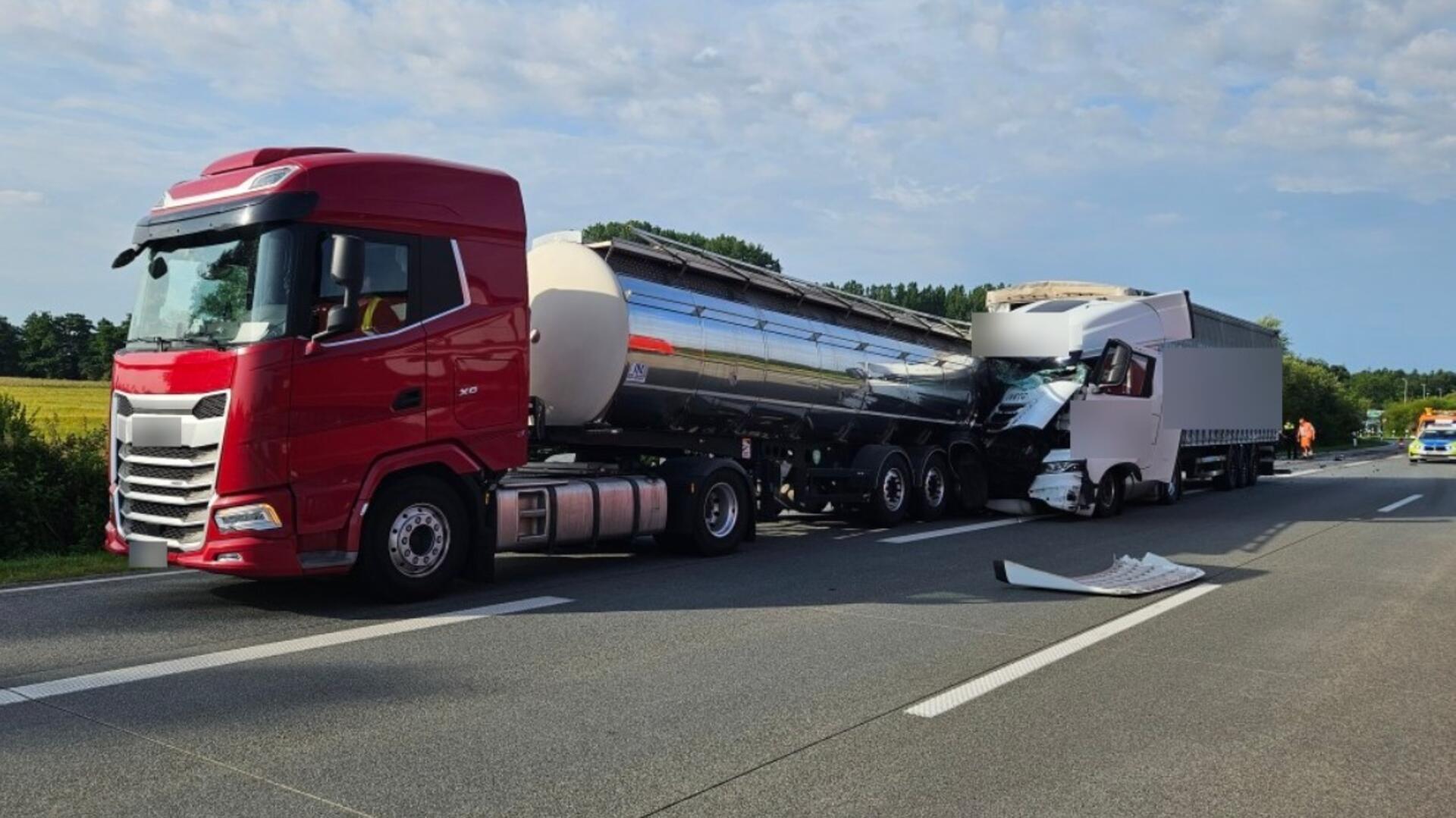Schwerer Unfall auf der A 1 bei Gyhum